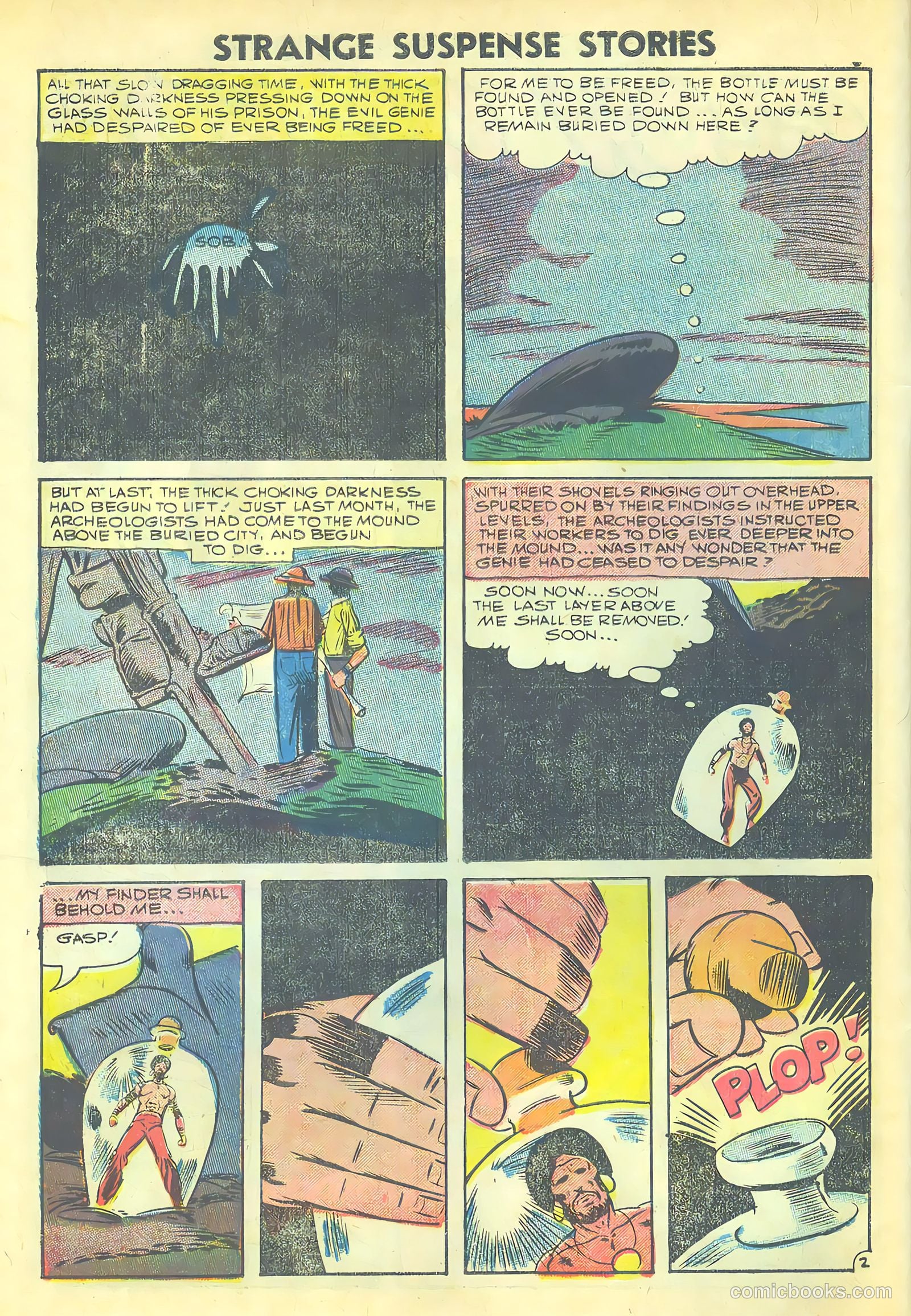 Strange Suspense Stories #39 (1958) — page 10 of 36