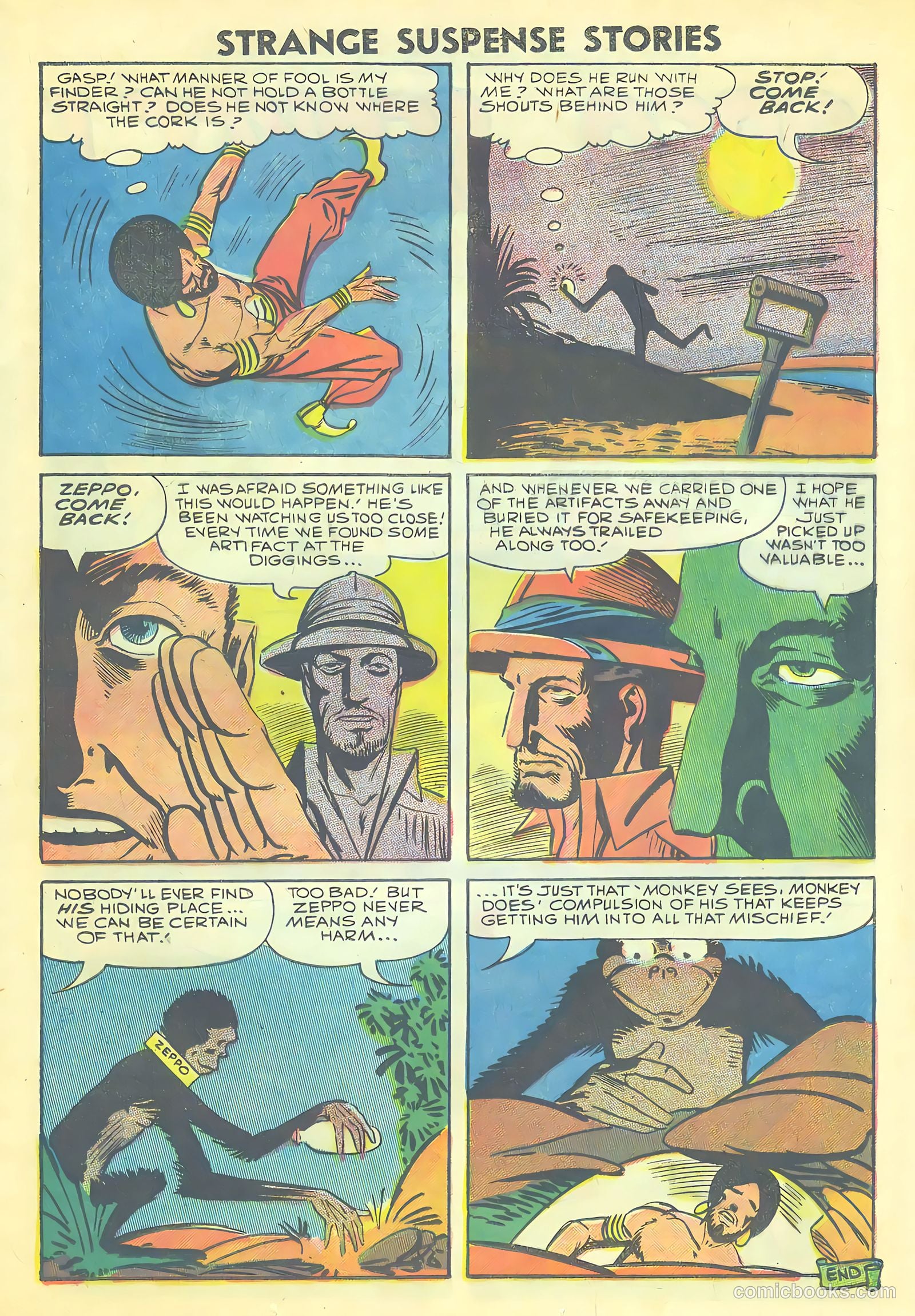 Strange Suspense Stories #39 (1958) — page 13 of 36
