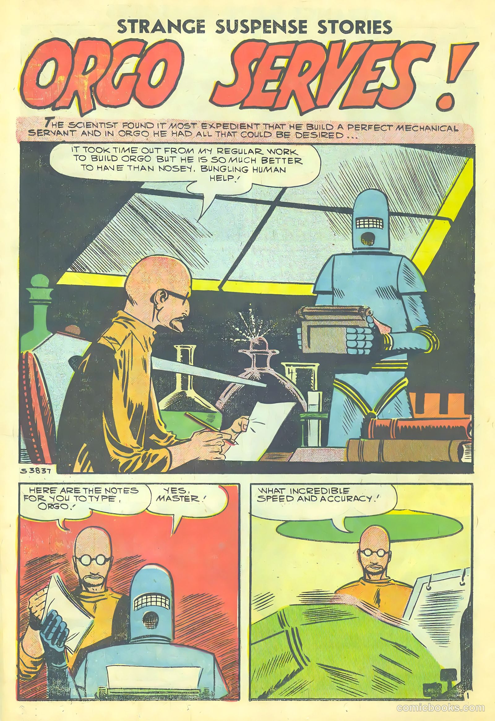 Strange Suspense Stories #39 (1958) — page 14 of 36