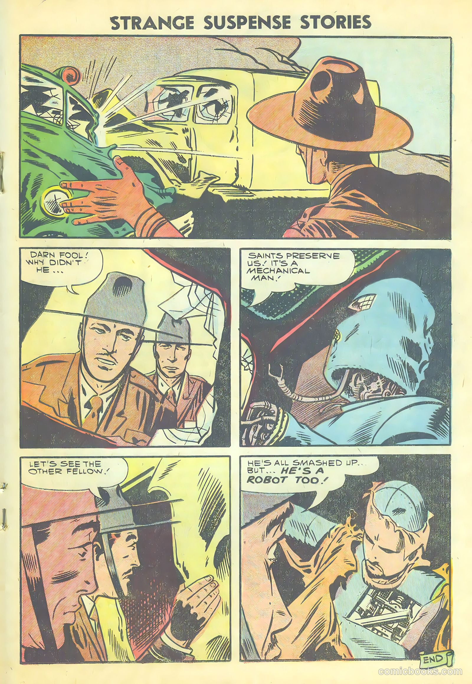 Strange Suspense Stories #39 (1958) — page 19 of 36