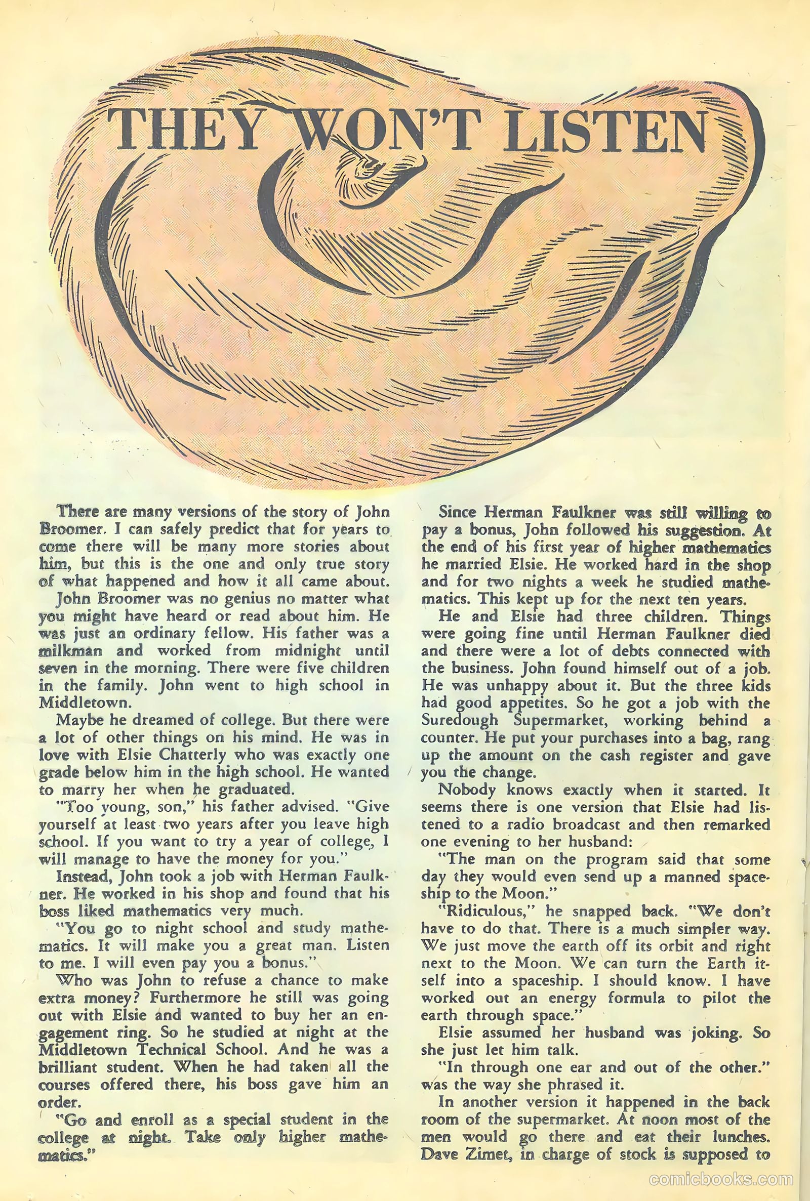 Strange Suspense Stories #39 (1958) — page 20 of 36
