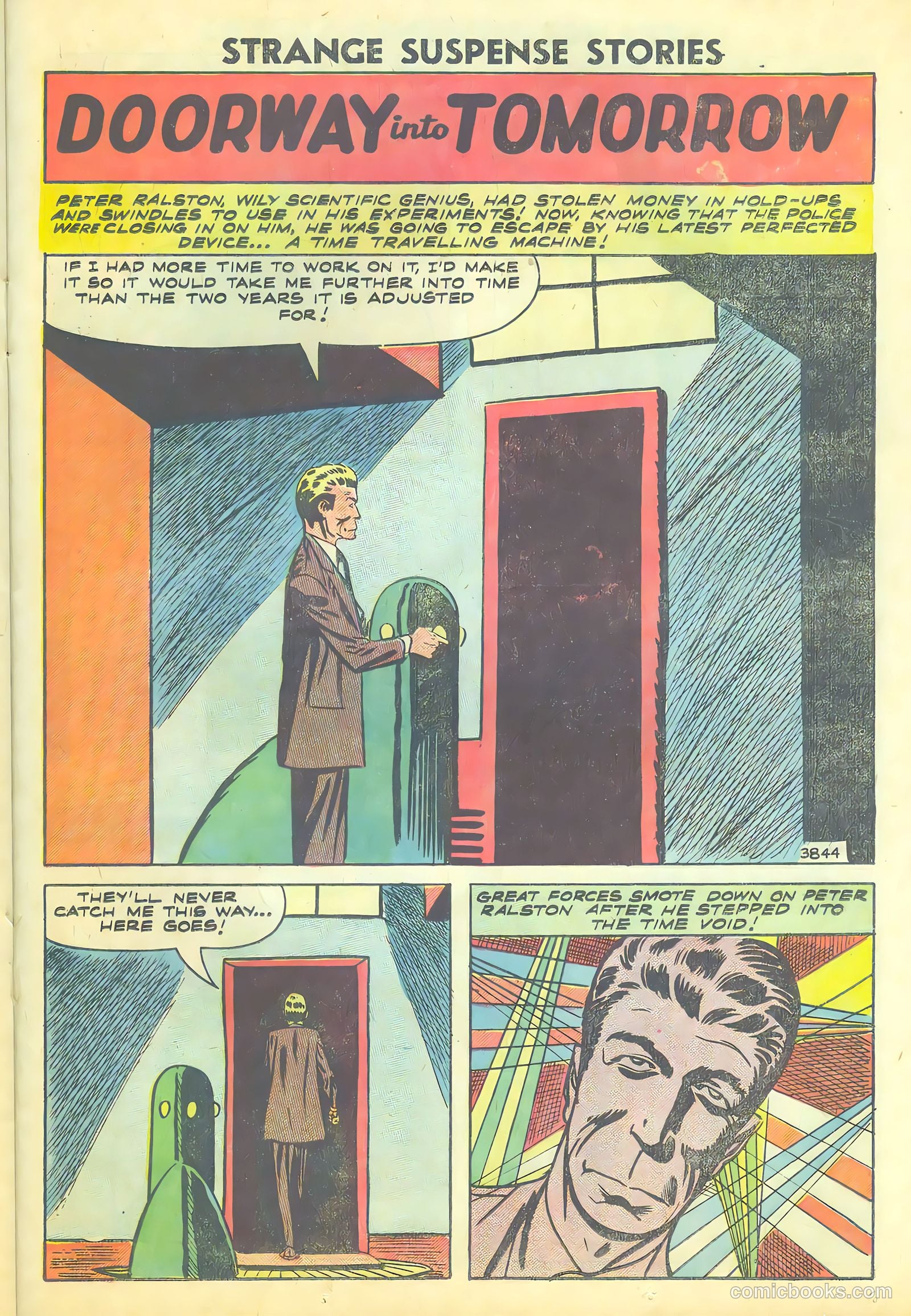 Strange Suspense Stories #39 (1958) — page 23 of 36