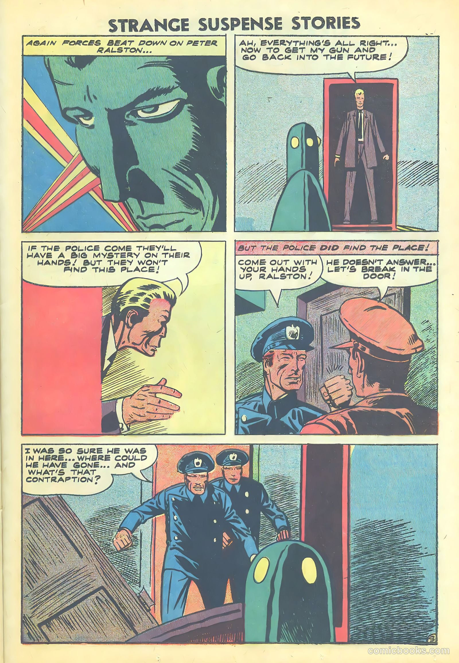 Strange Suspense Stories #39 (1958) — page 25 of 36