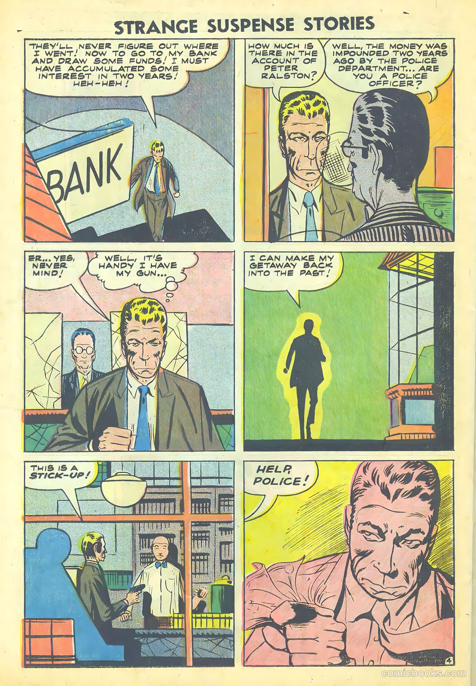 Strange Suspense Stories #39 (1958) — page 26 of 36