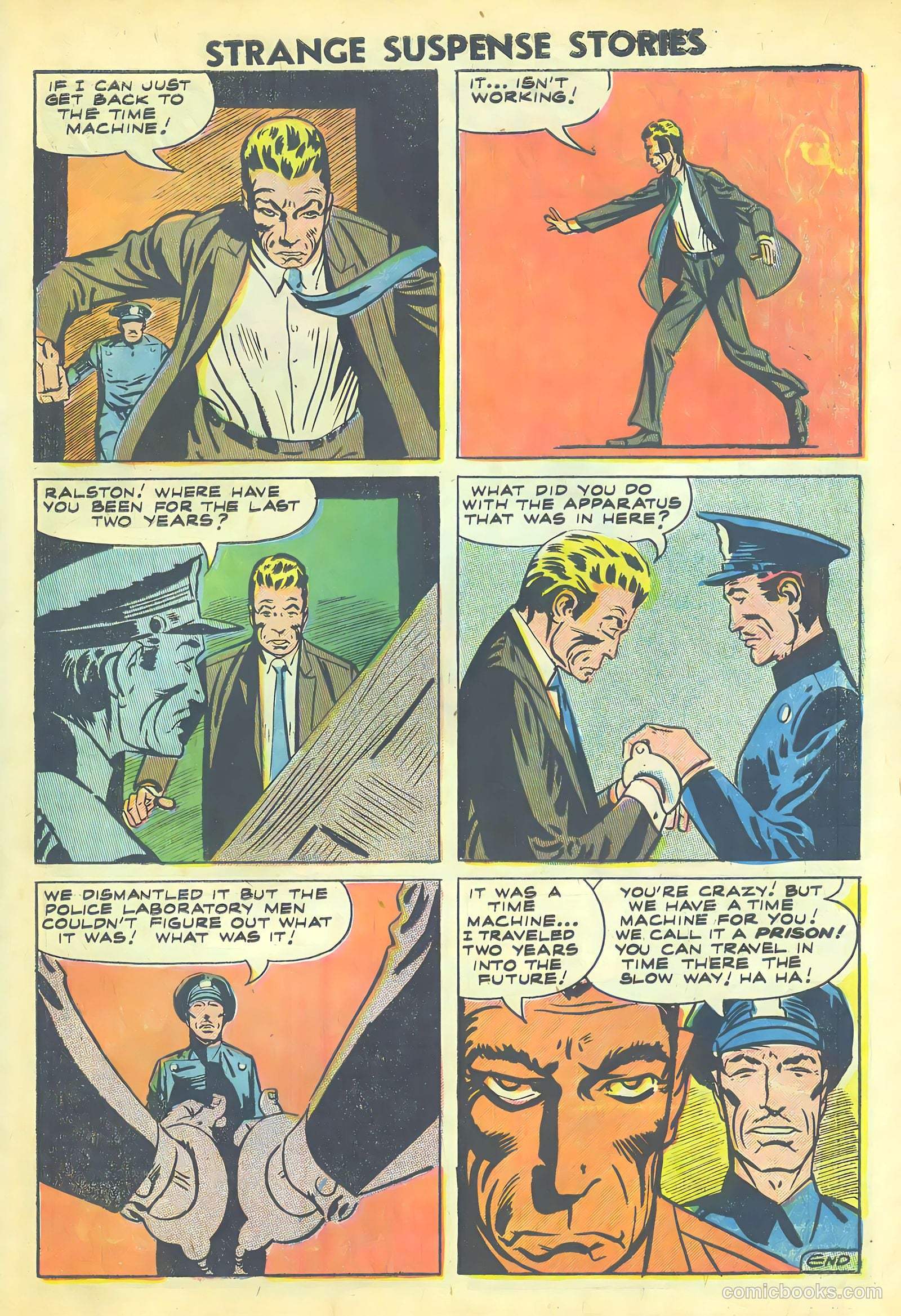 Strange Suspense Stories #39 (1958) — page 27 of 36