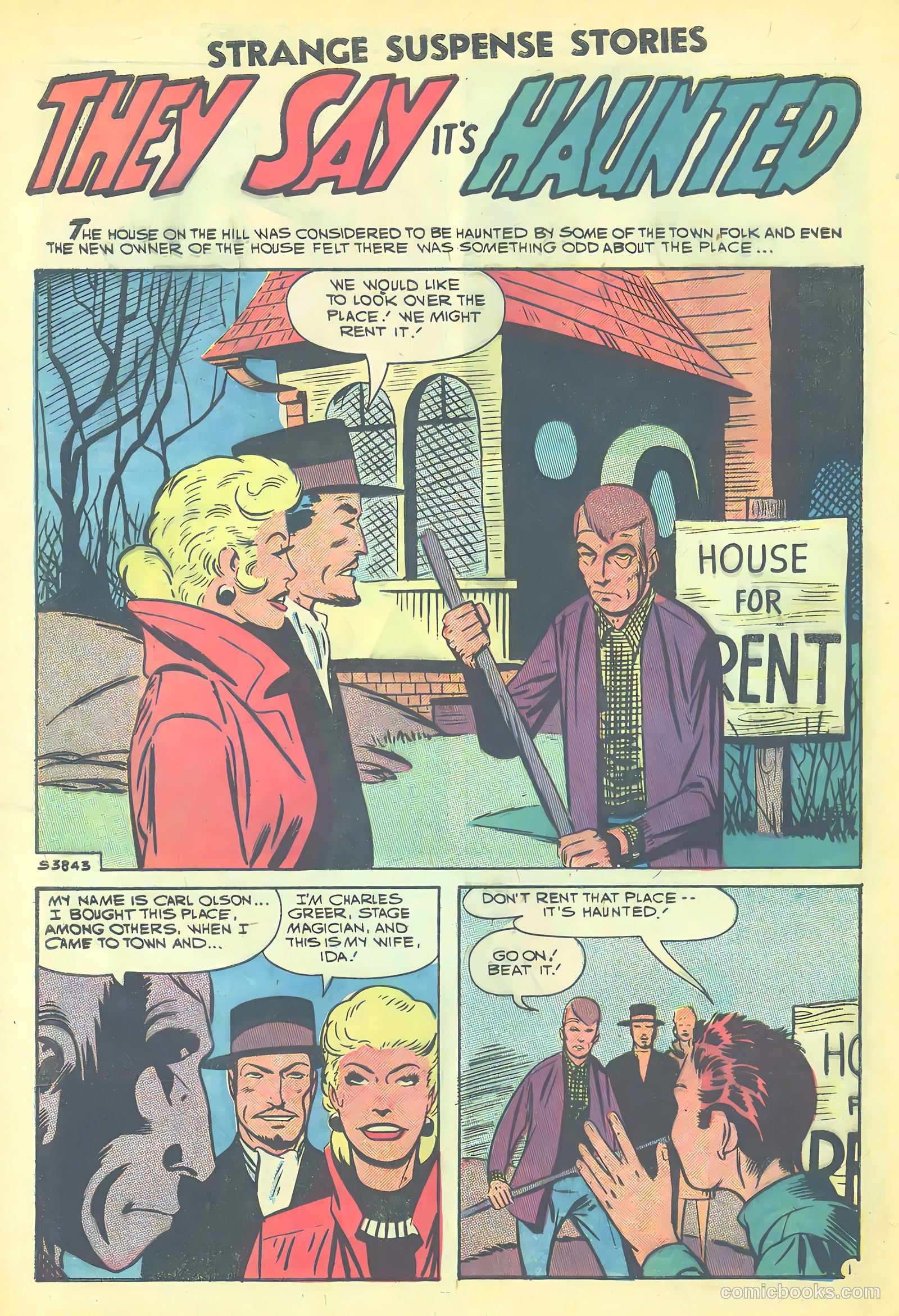 Strange Suspense Stories #39 (1958) — page 28 of 36