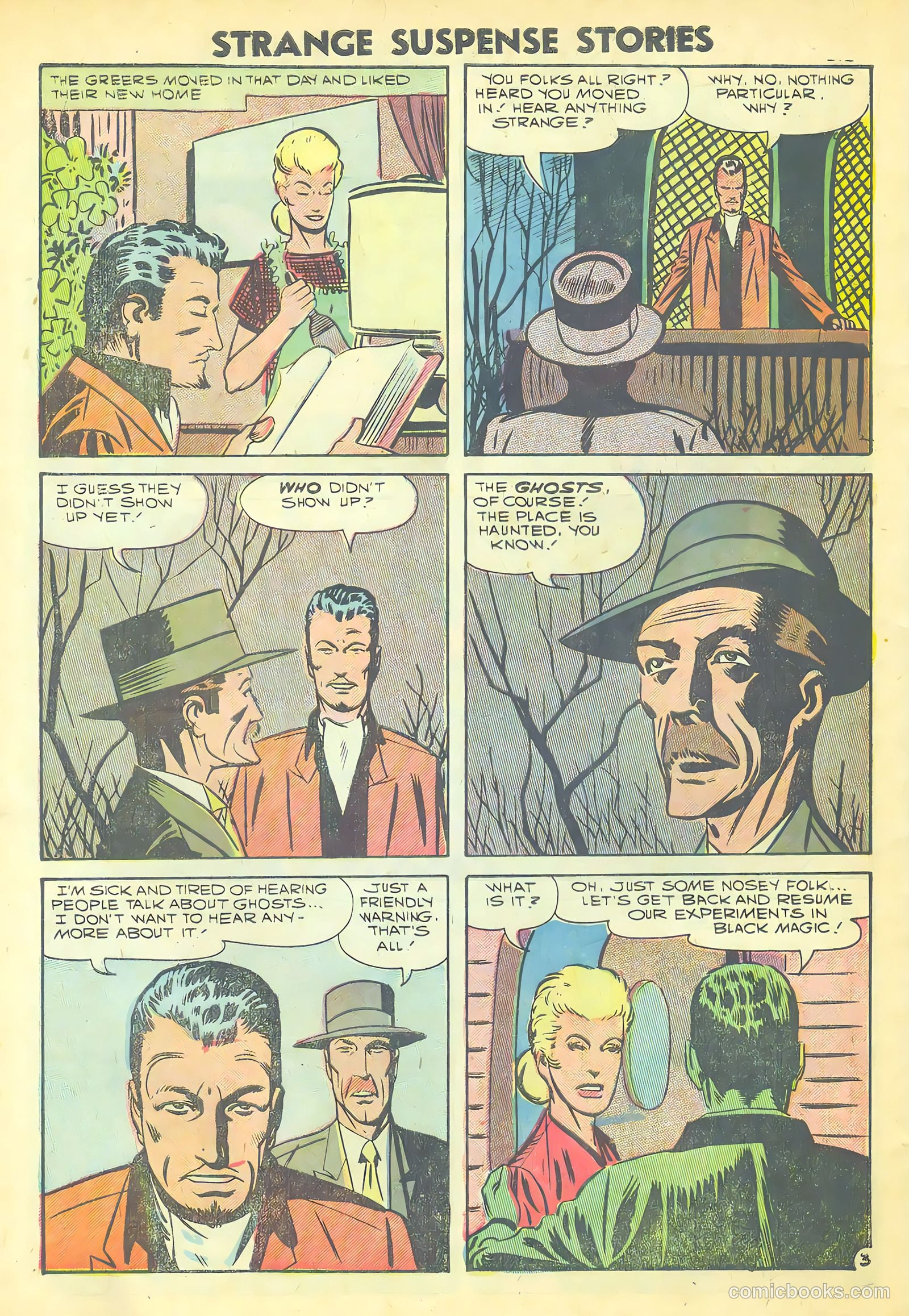 Strange Suspense Stories #39 (1958) — page 30 of 36