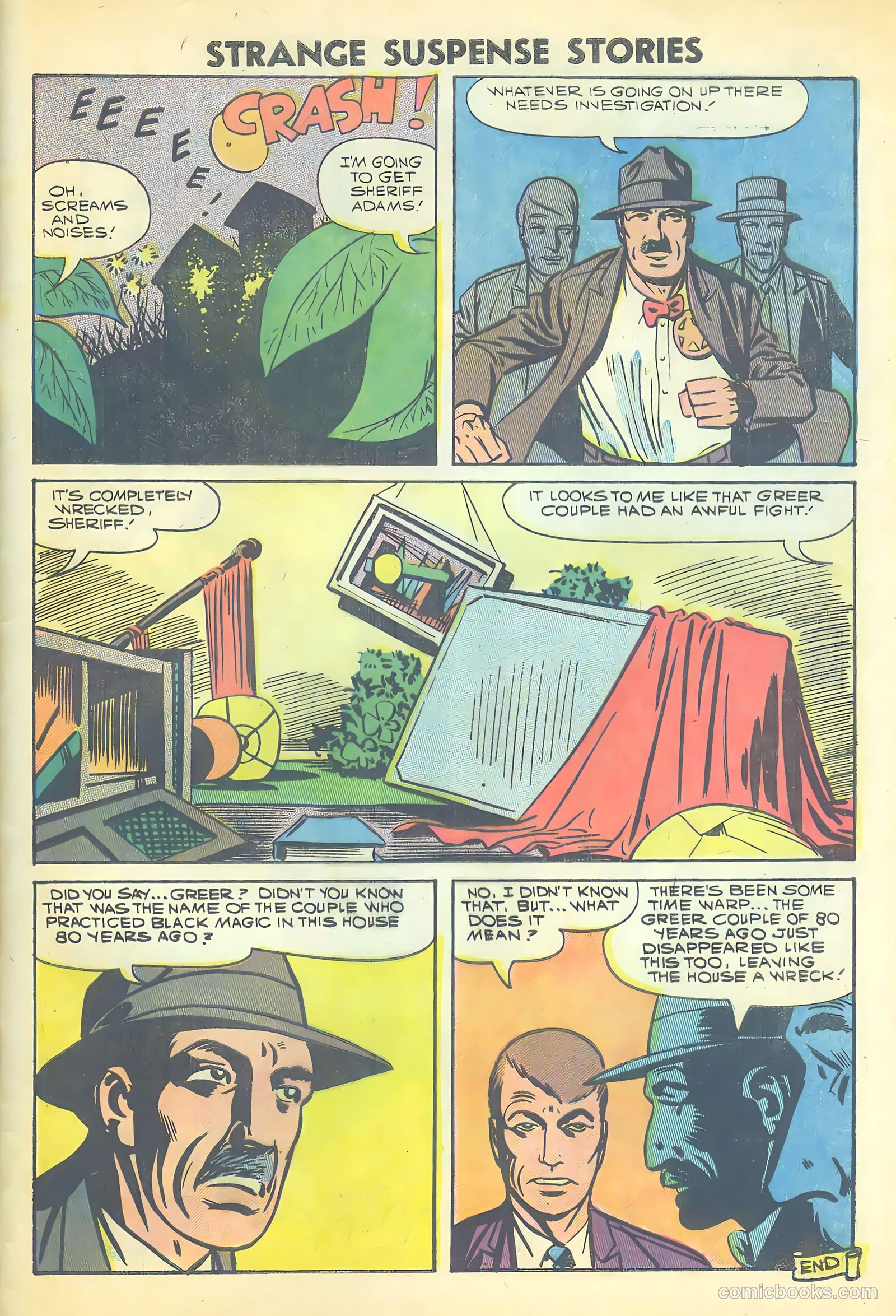 Strange Suspense Stories #39 (1958) — page 33 of 36