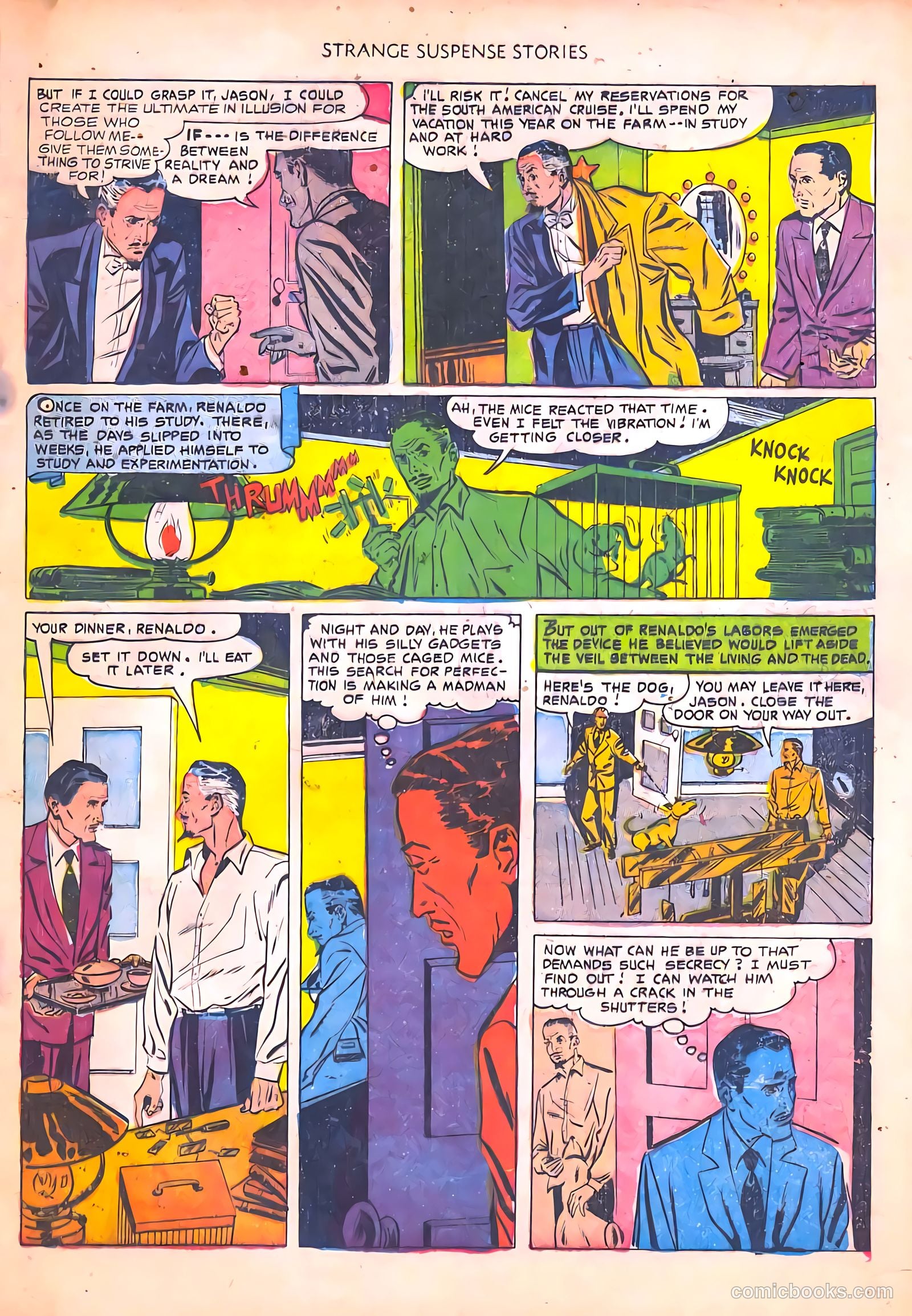 Strange Suspense Stories #4 (1952) — page 17 of 36