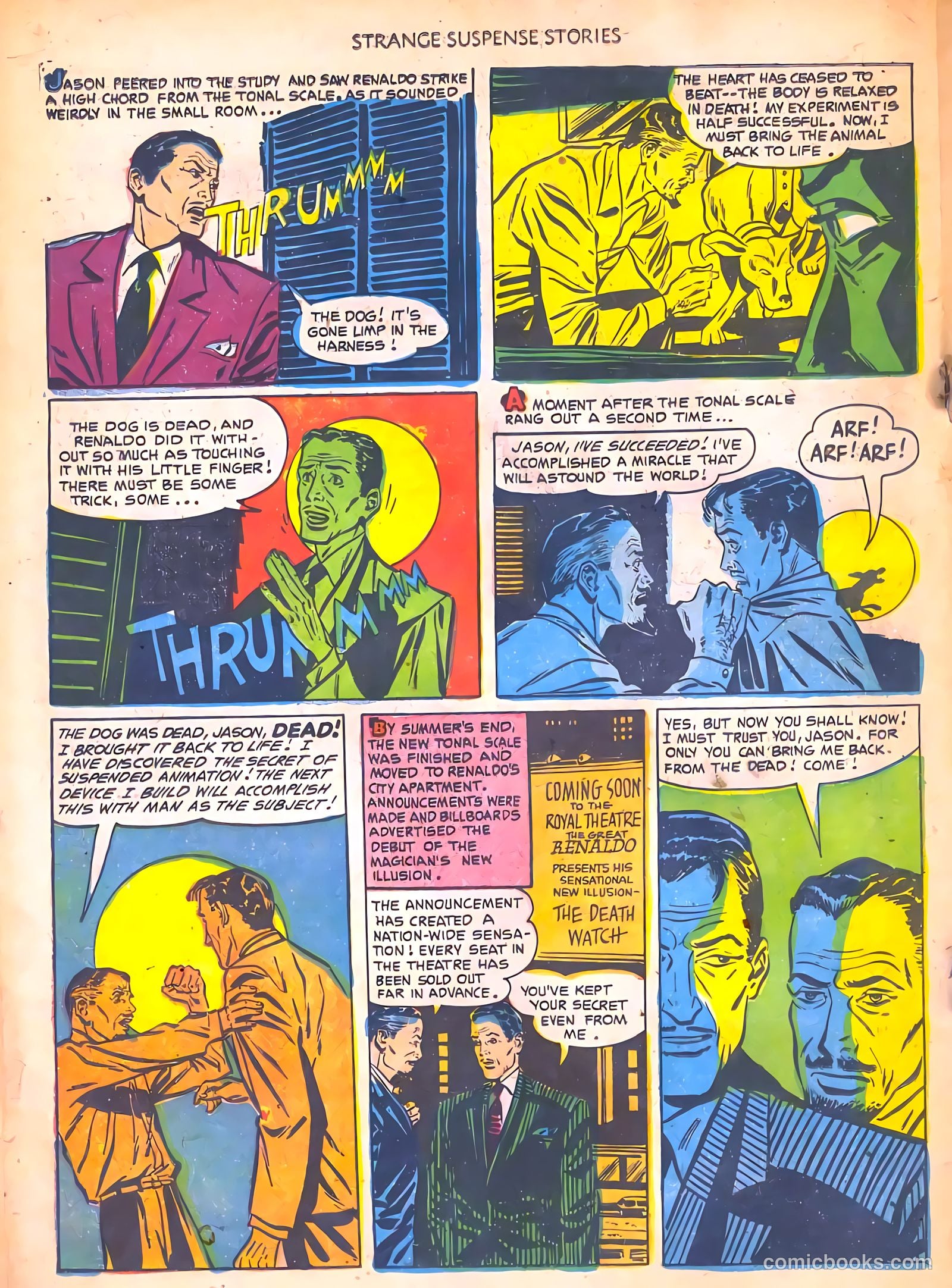 Strange Suspense Stories #4 (1952) — page 18 of 36