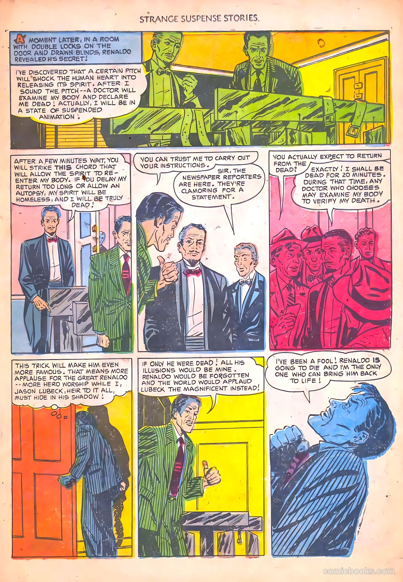 Strange Suspense Stories #4 (1952) — page 19 of 36