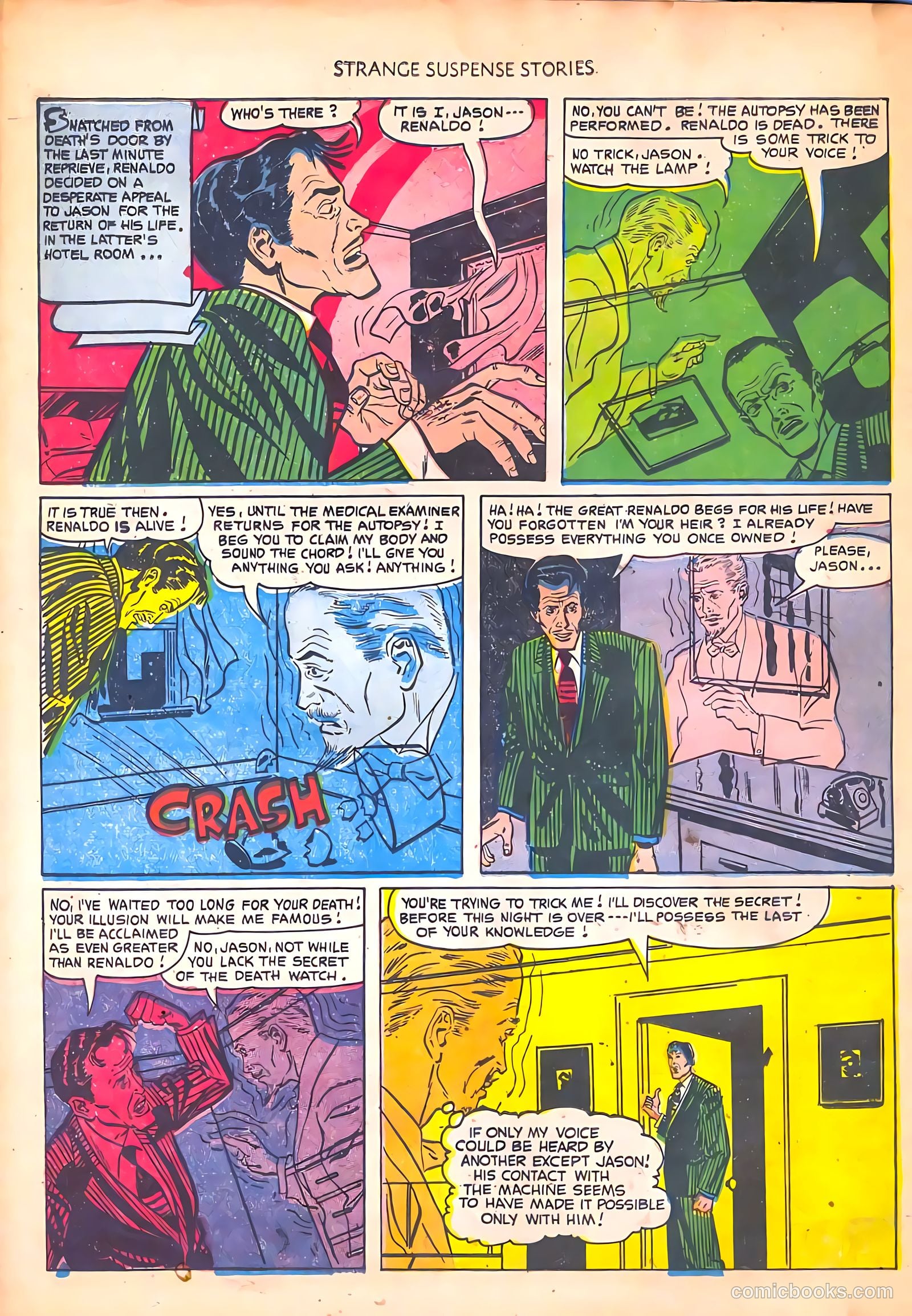 Strange Suspense Stories #4 (1952) — page 22 of 36