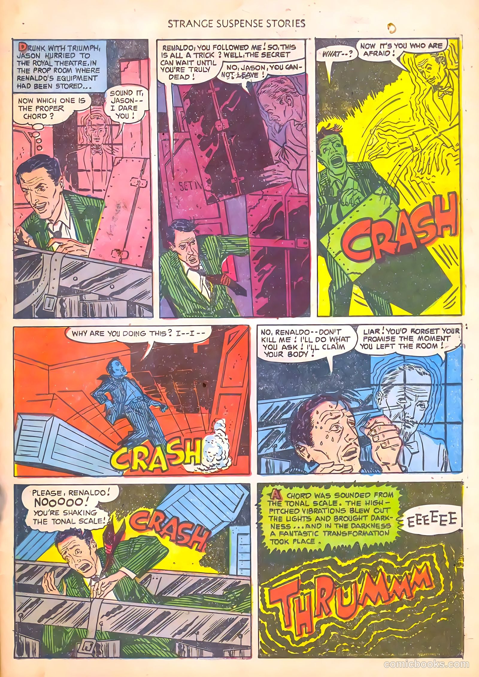 Strange Suspense Stories #4 (1952) — page 23 of 36
