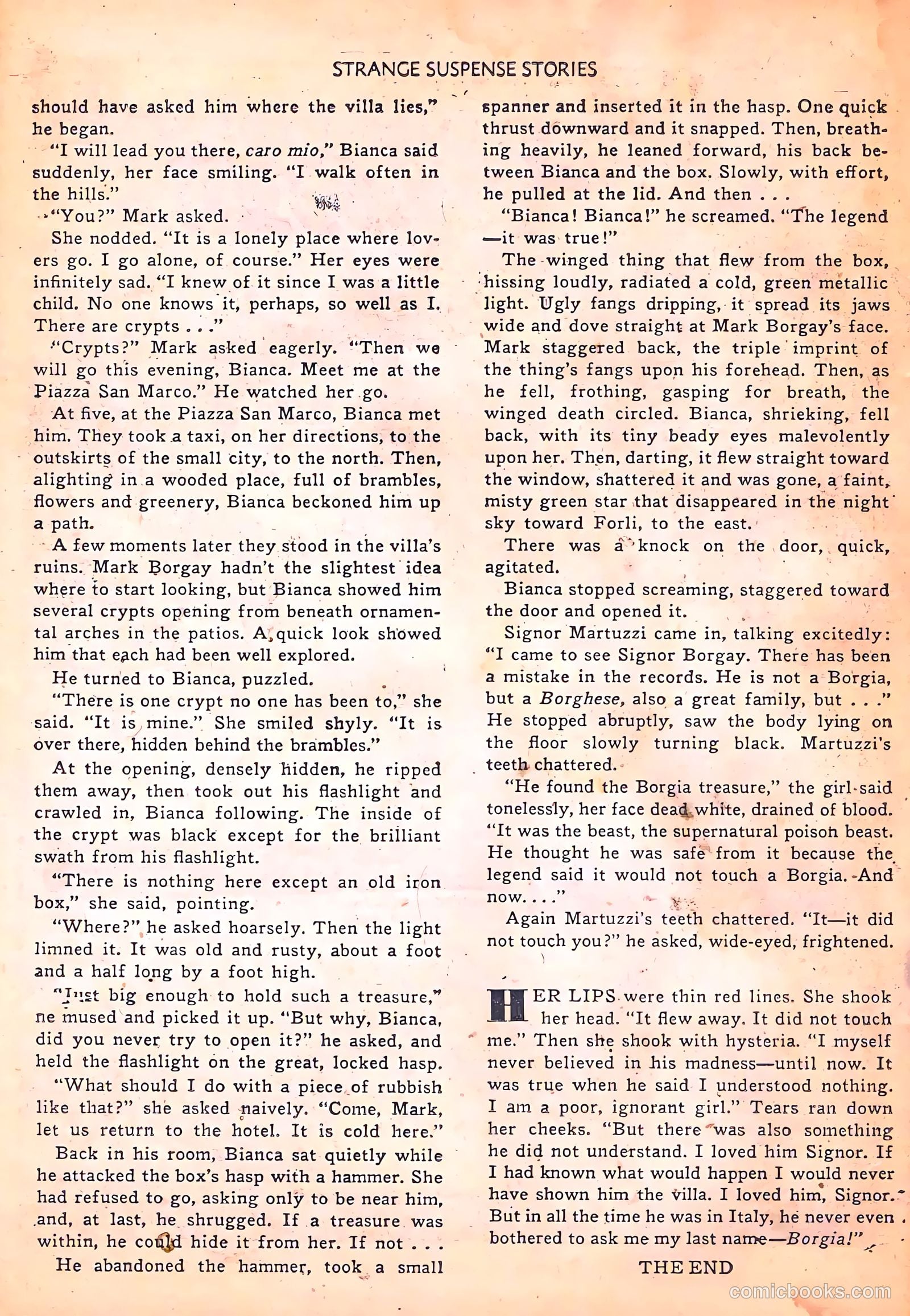 Strange Suspense Stories #4 (1952) — page 26 of 36