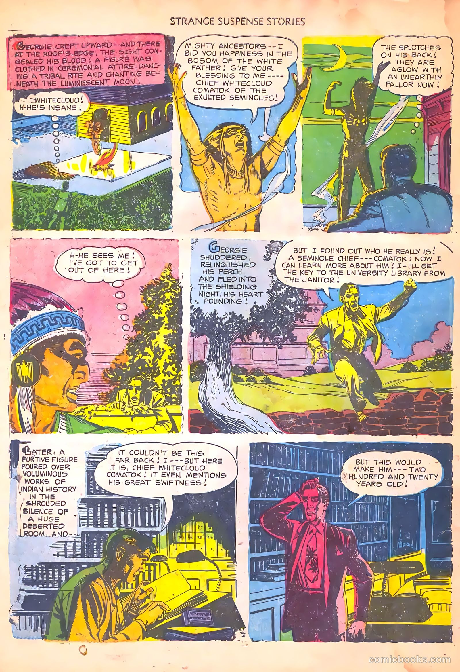 Strange Suspense Stories #4 (1952) — page 30 of 36