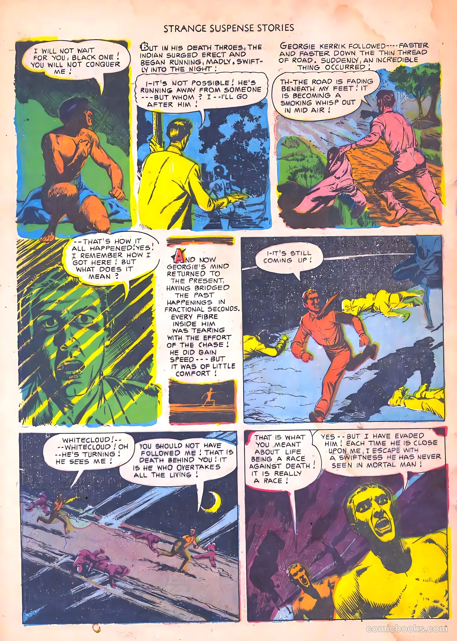 Strange Suspense Stories #4 (1952) — page 32 of 36