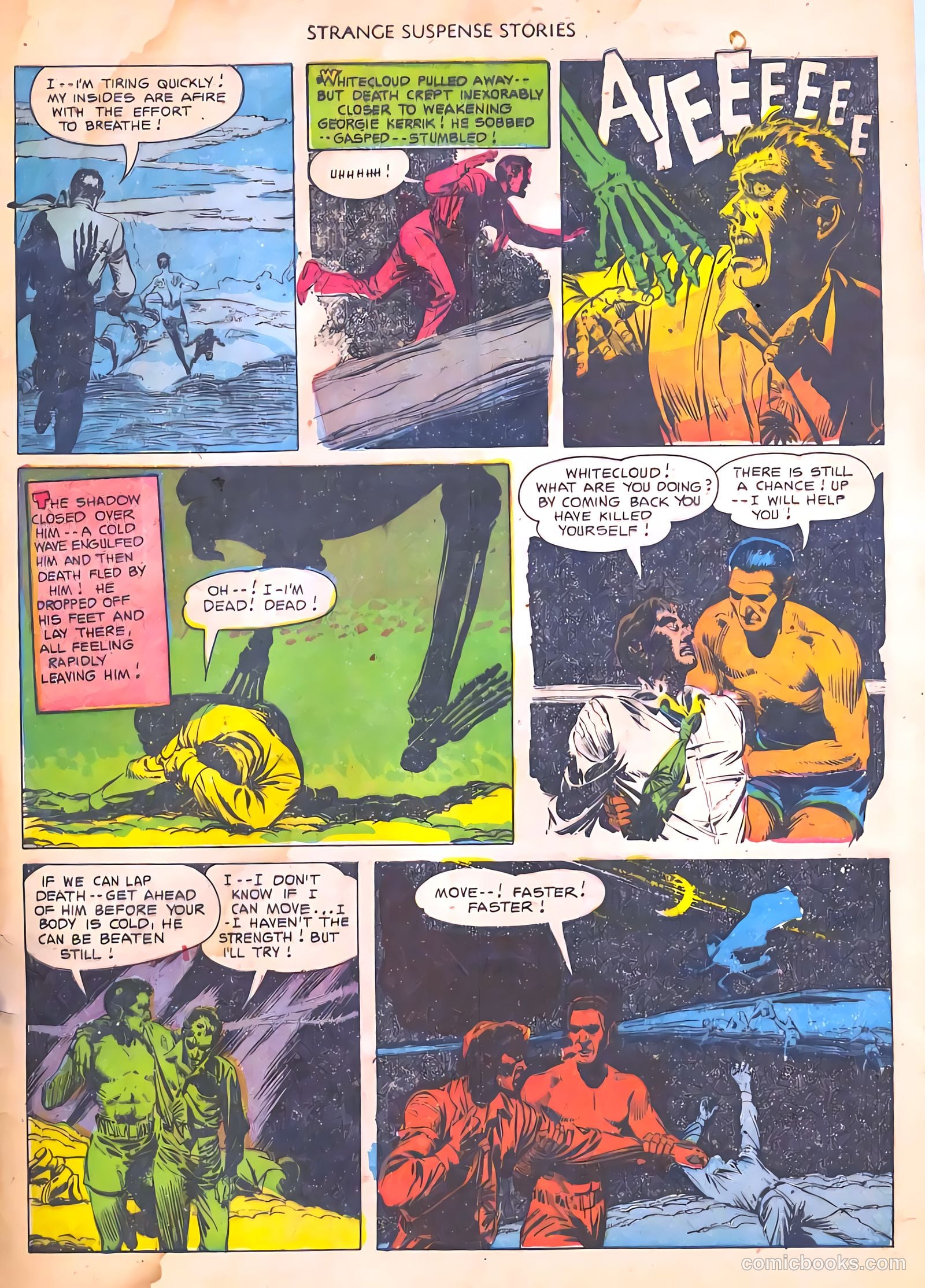 Strange Suspense Stories #4 (1952) — page 33 of 36