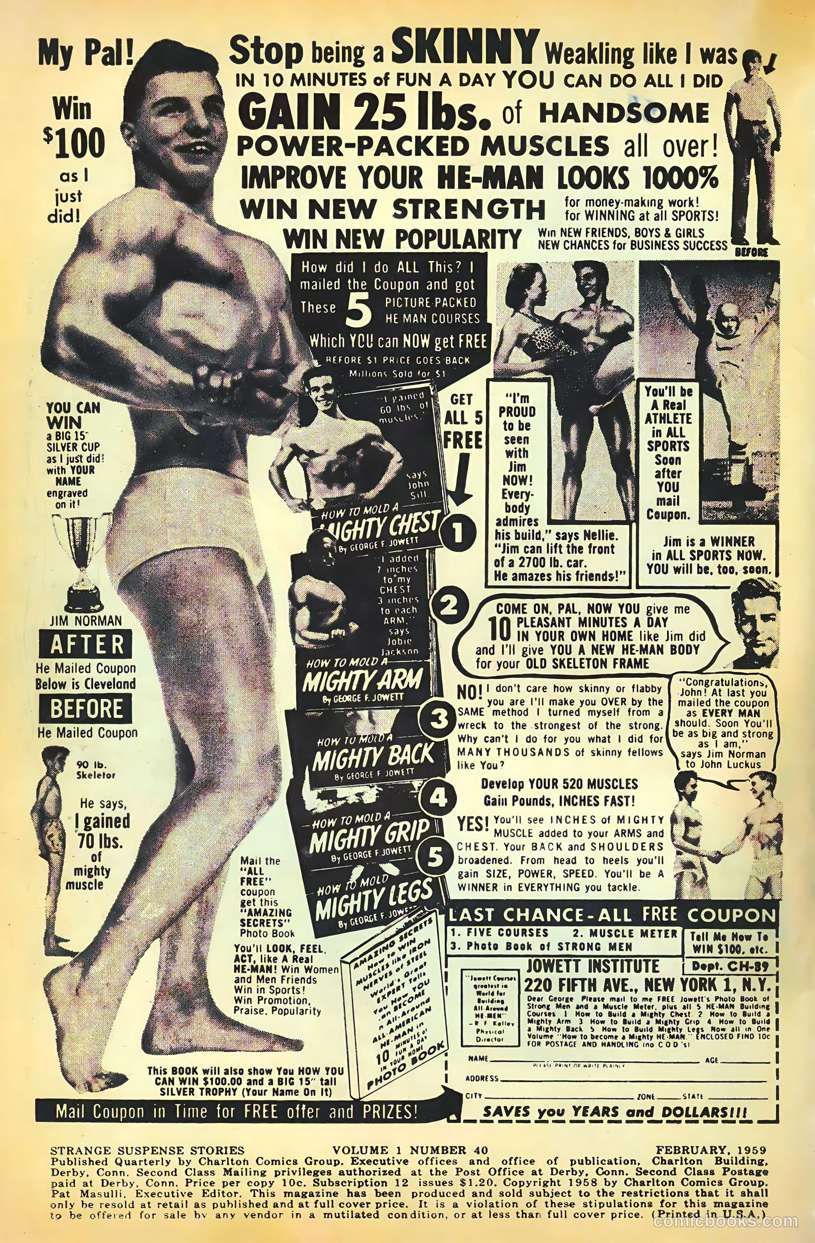 Strange Suspense Stories #40 (1959) — page 2 of 36