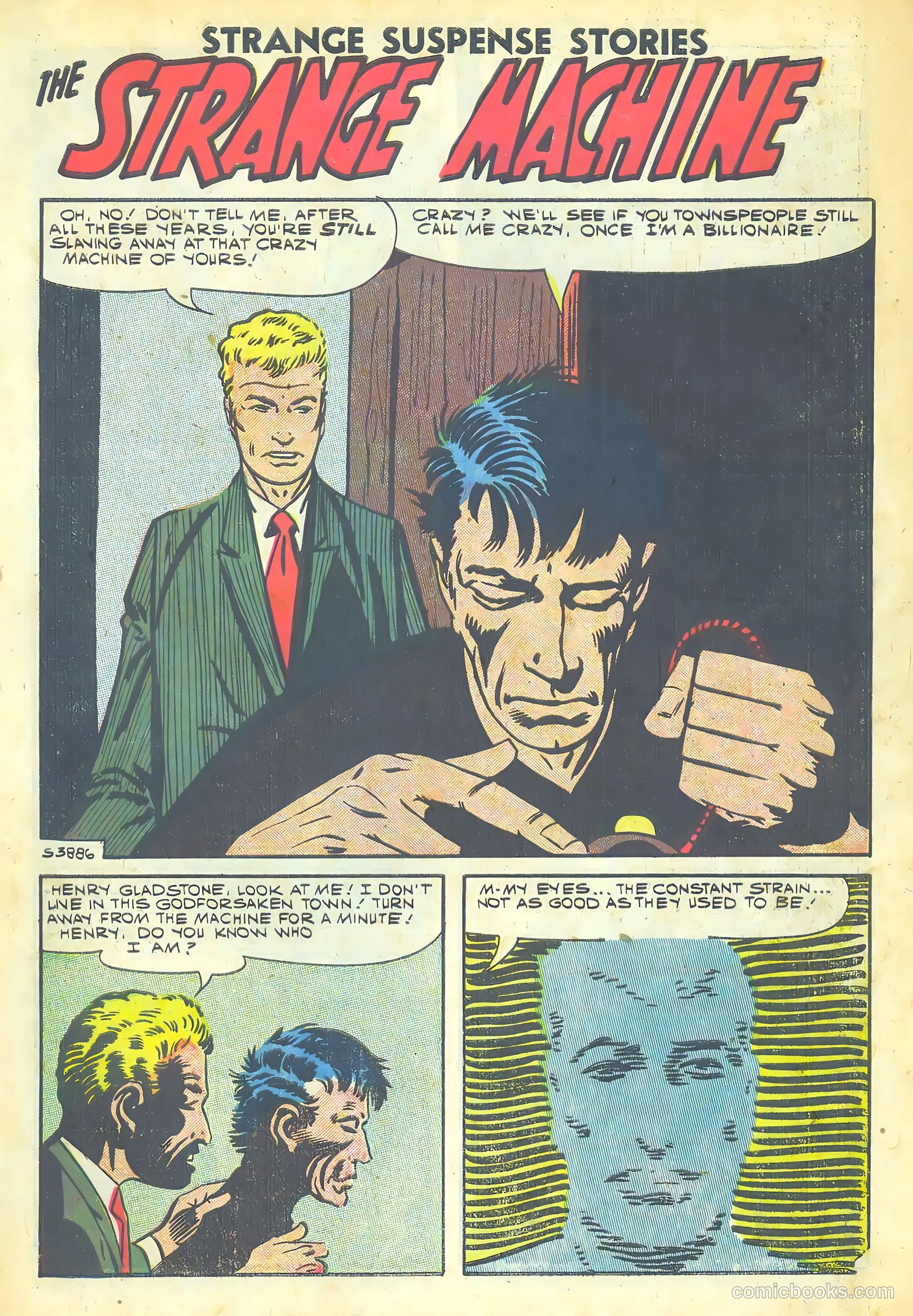 Strange Suspense Stories #40 (1959) — page 3 of 36