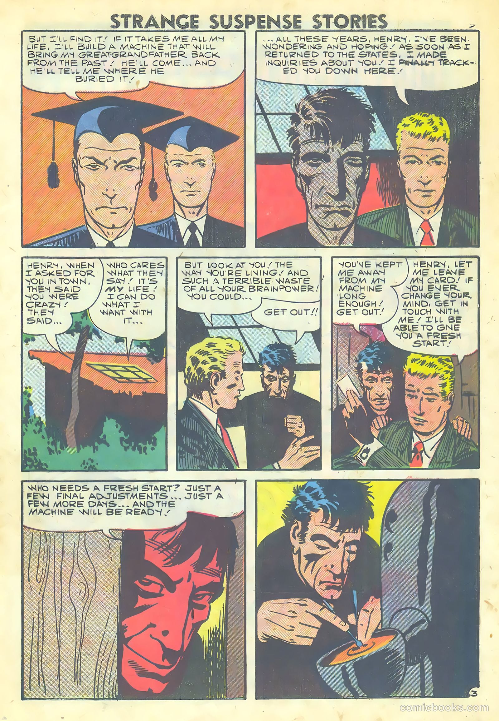 Strange Suspense Stories #40 (1959) — page 5 of 36