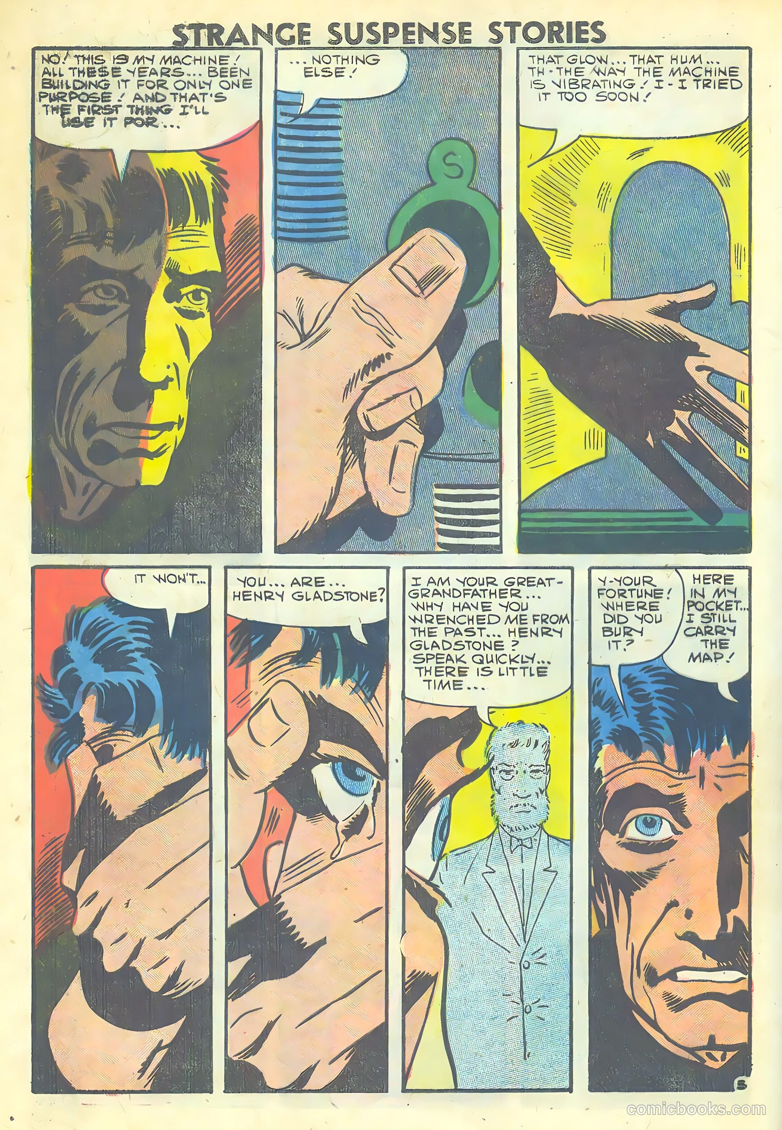 Strange Suspense Stories #40 (1959) — page 8 of 36