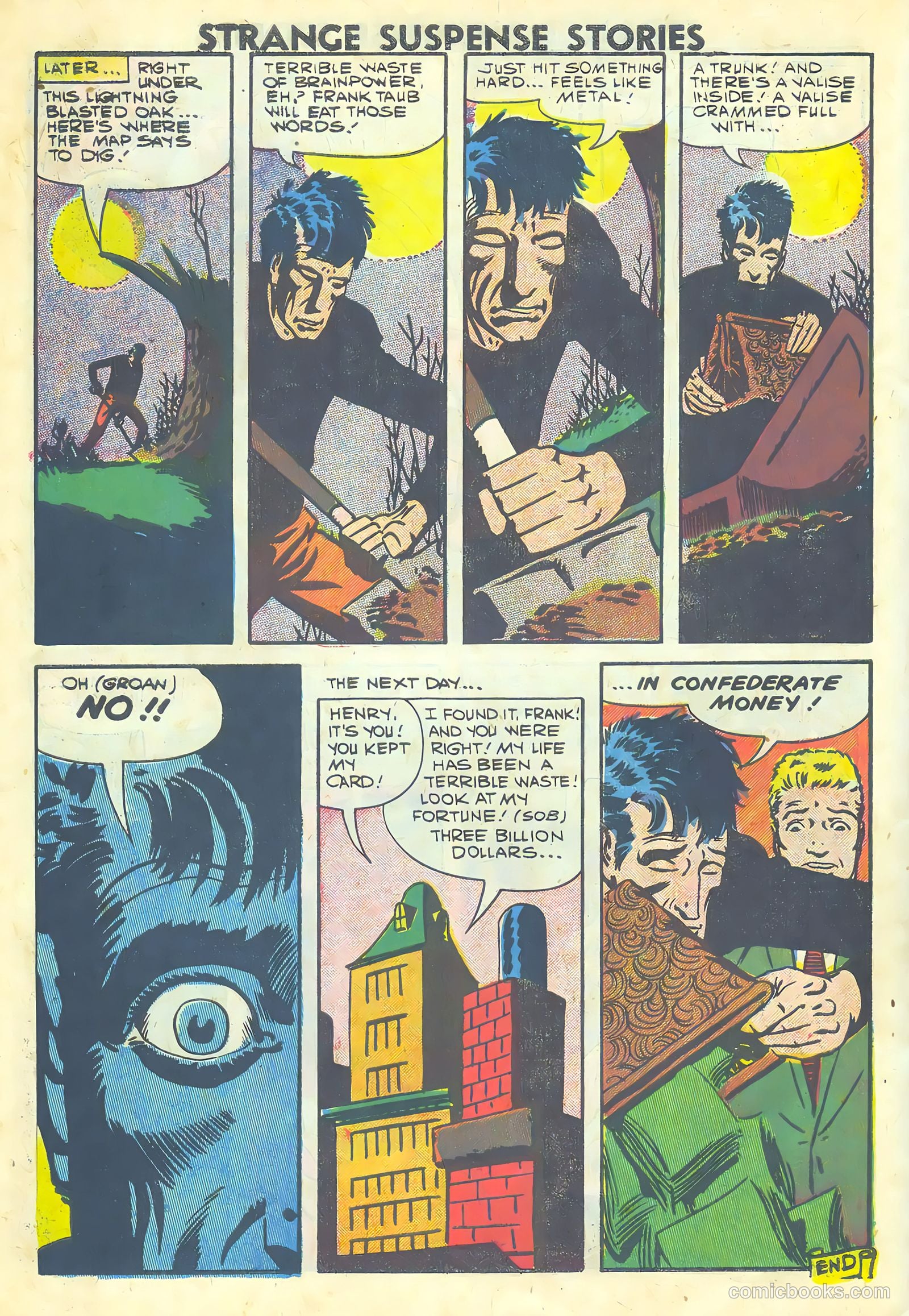 Strange Suspense Stories #40 (1959) — page 10 of 36