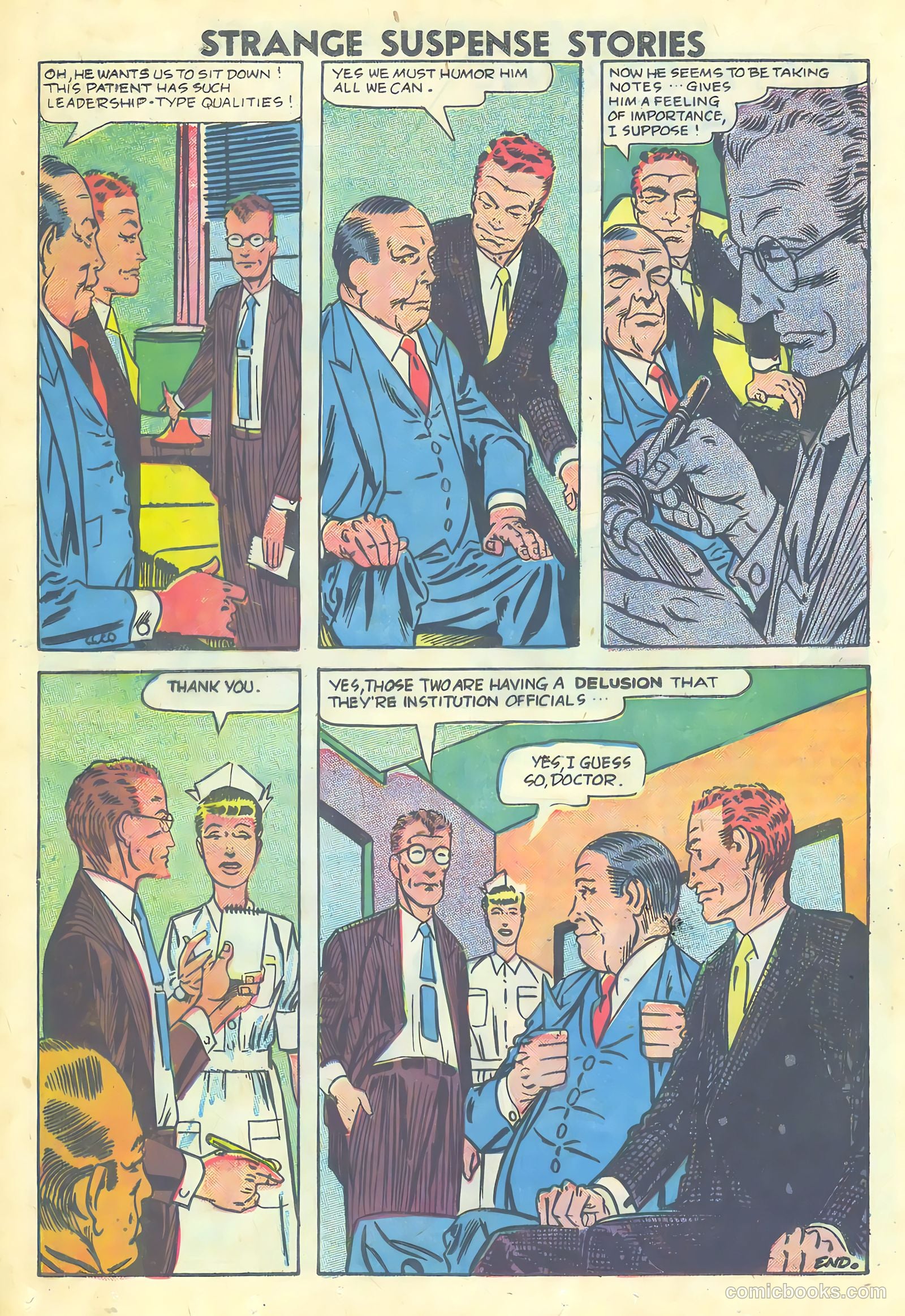 Strange Suspense Stories #40 (1959) — page 12 of 36