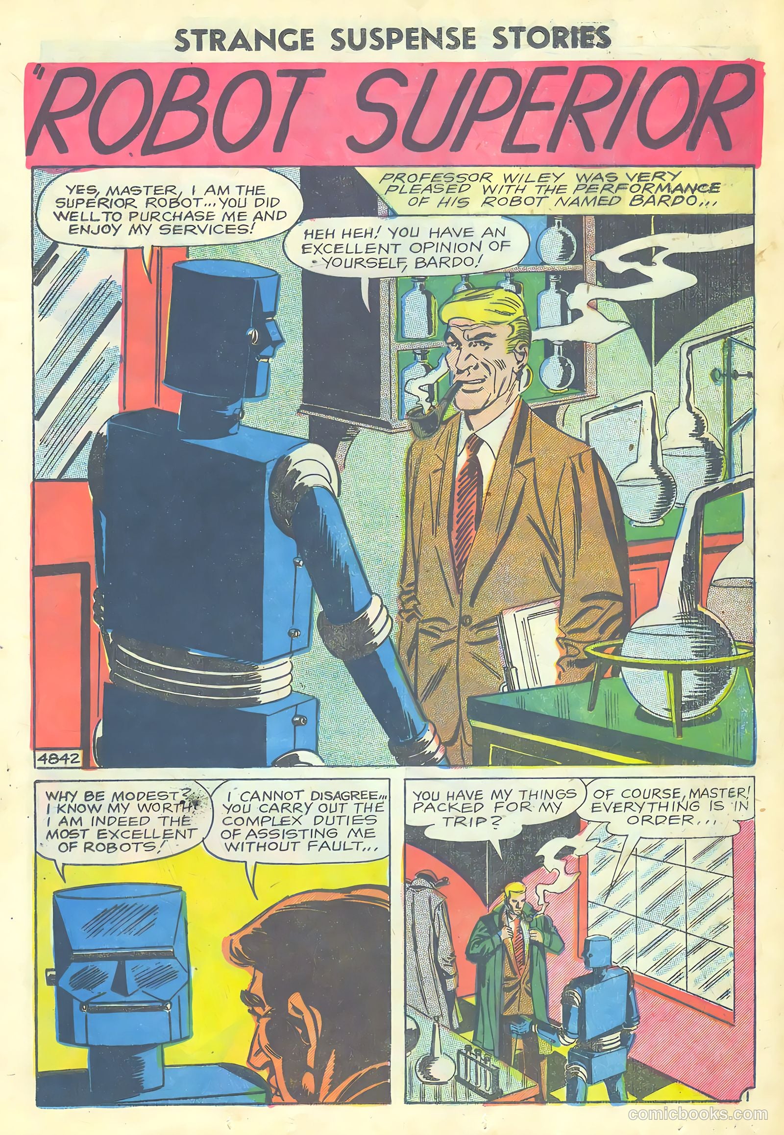 Strange Suspense Stories #40 (1959) — page 13 of 36