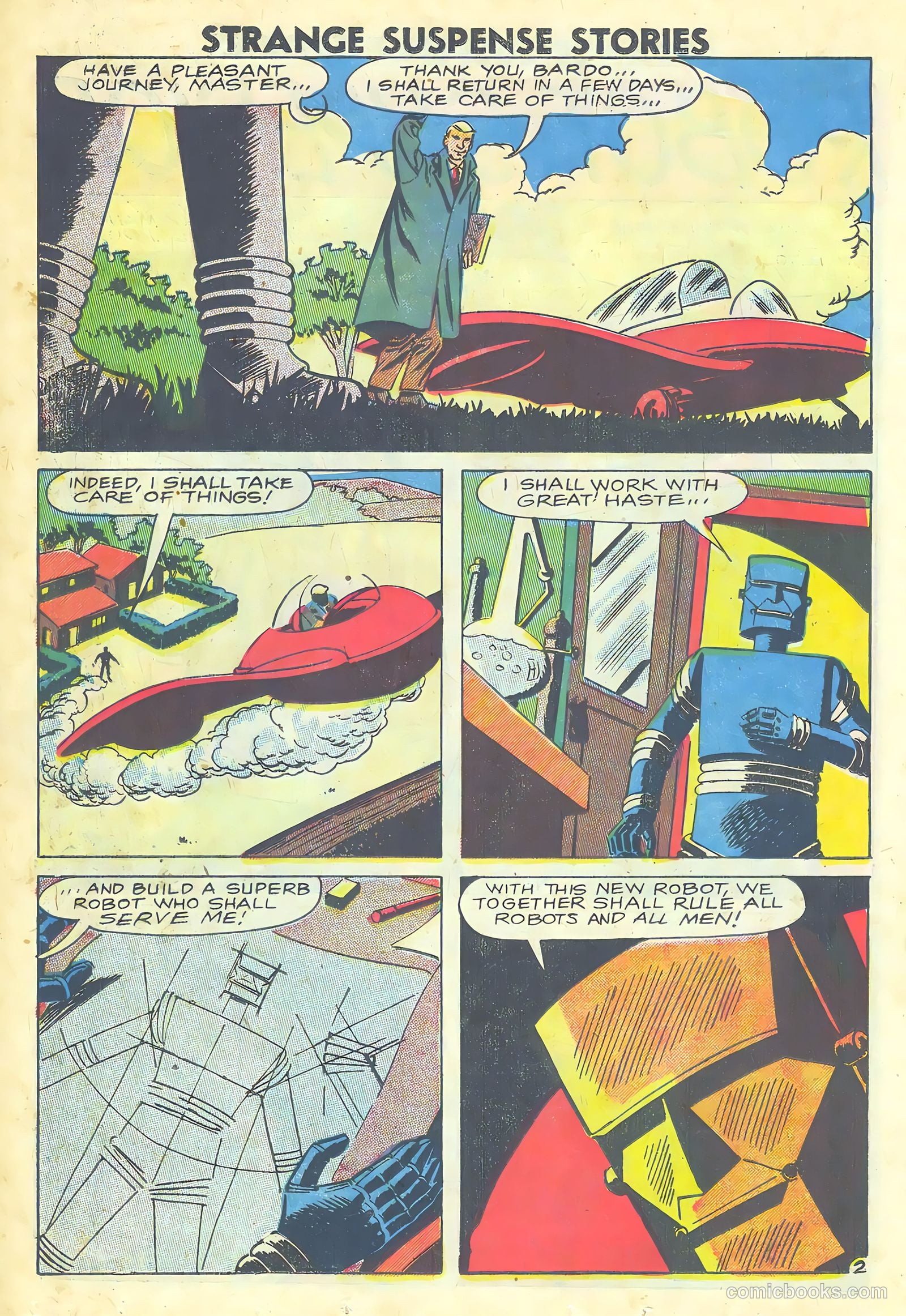 Strange Suspense Stories #40 (1959) — page 14 of 36