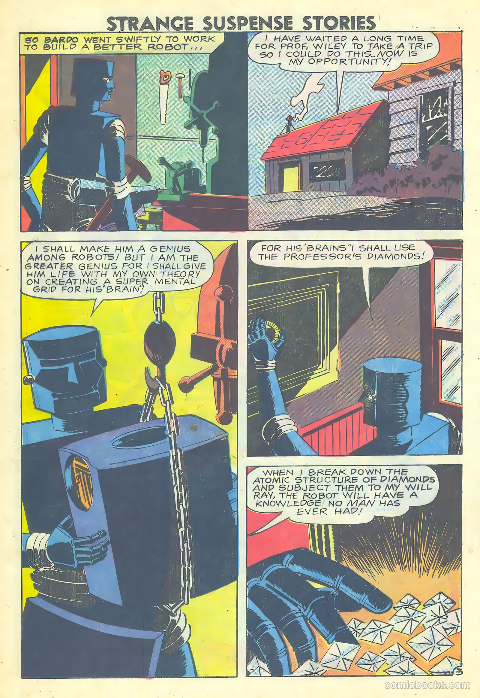 Strange Suspense Stories #40 (1959) — page 16 of 36