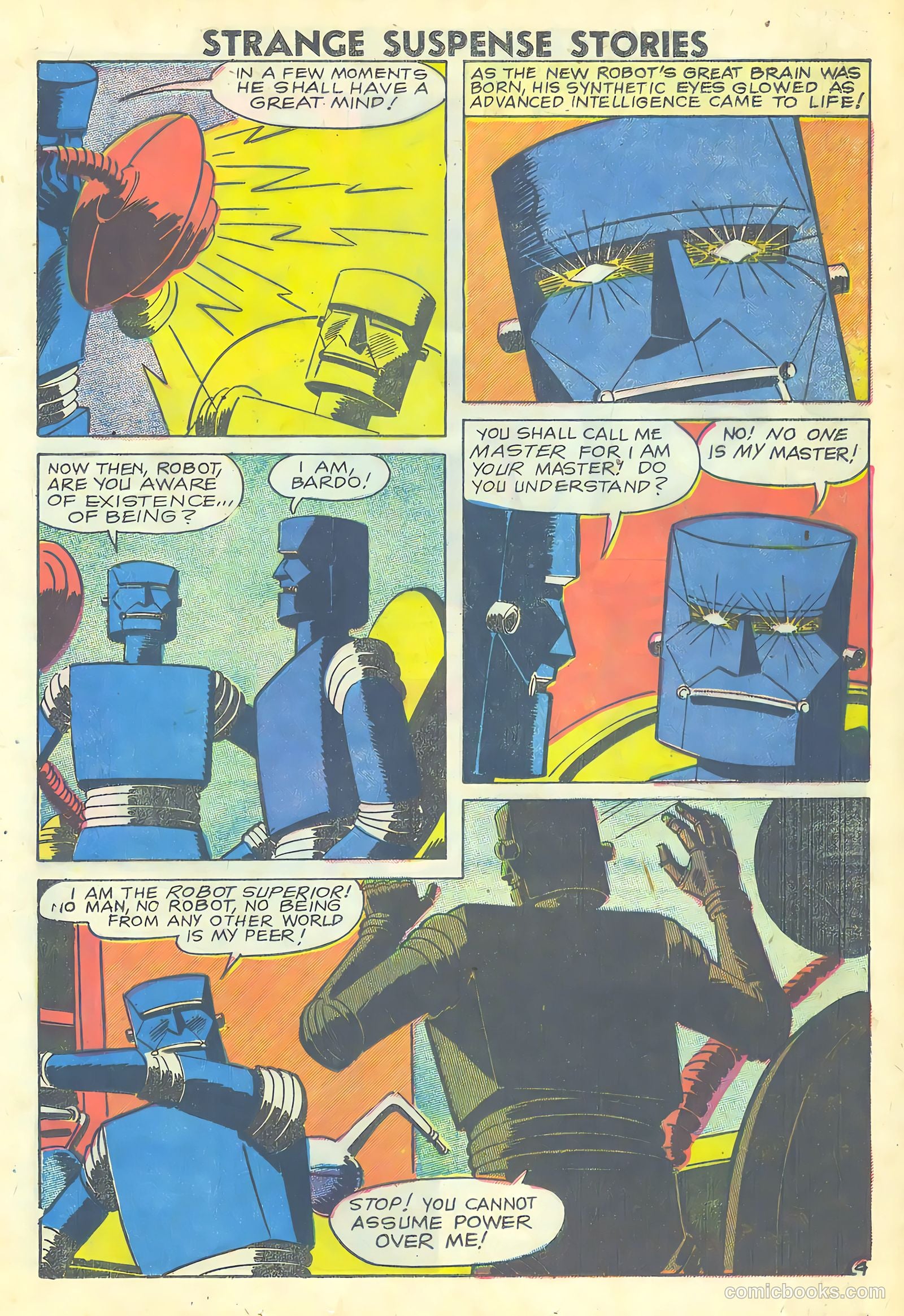 Strange Suspense Stories #40 (1959) — page 17 of 36