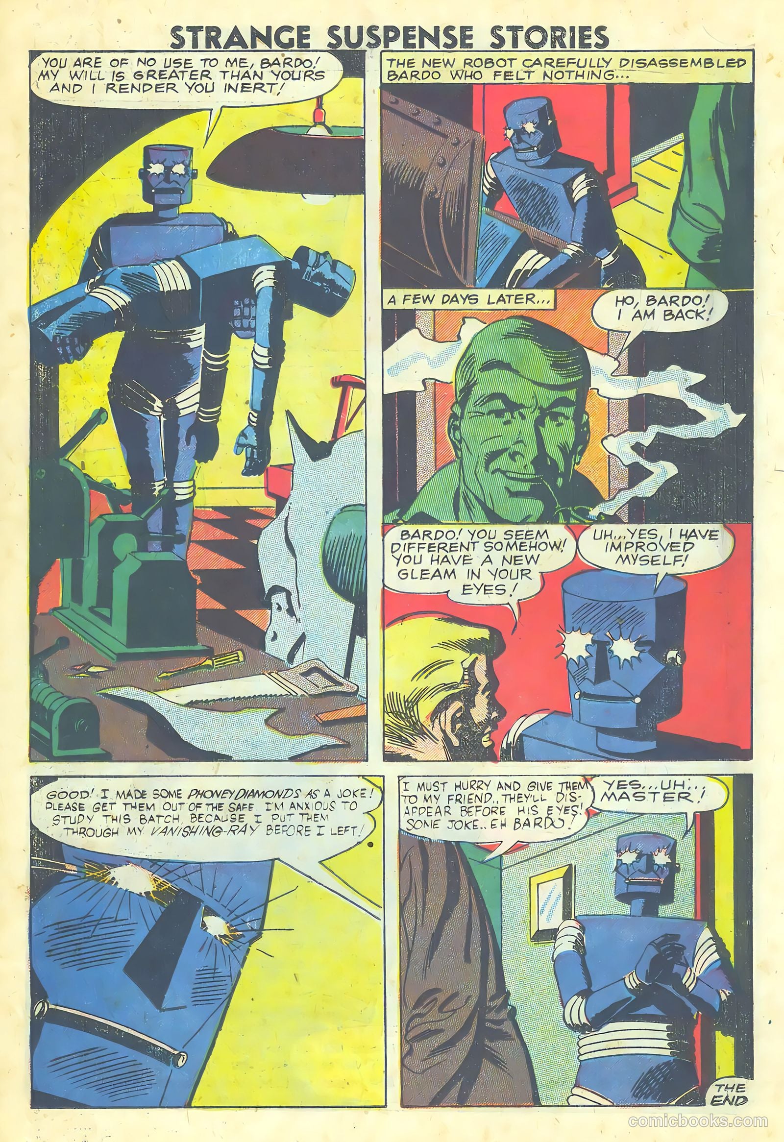 Strange Suspense Stories #40 (1959) — page 18 of 36