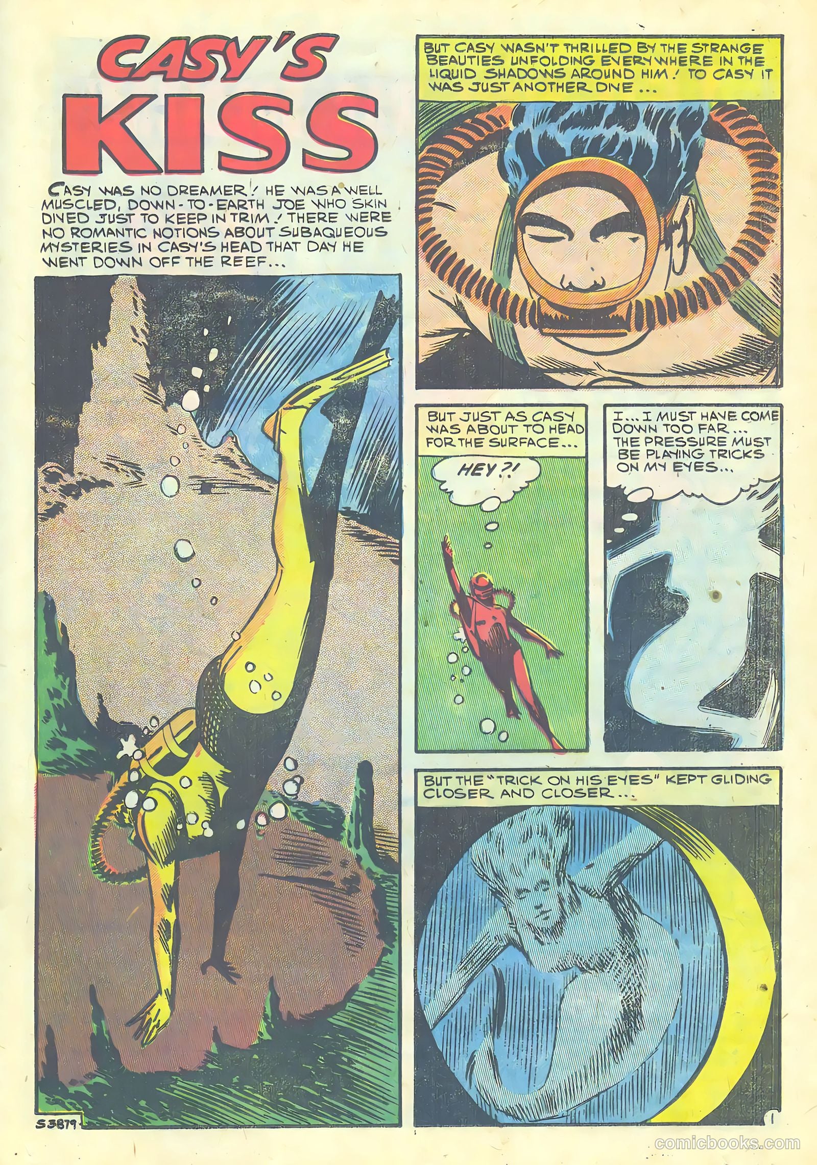 Strange Suspense Stories #40 (1959) — page 21 of 36