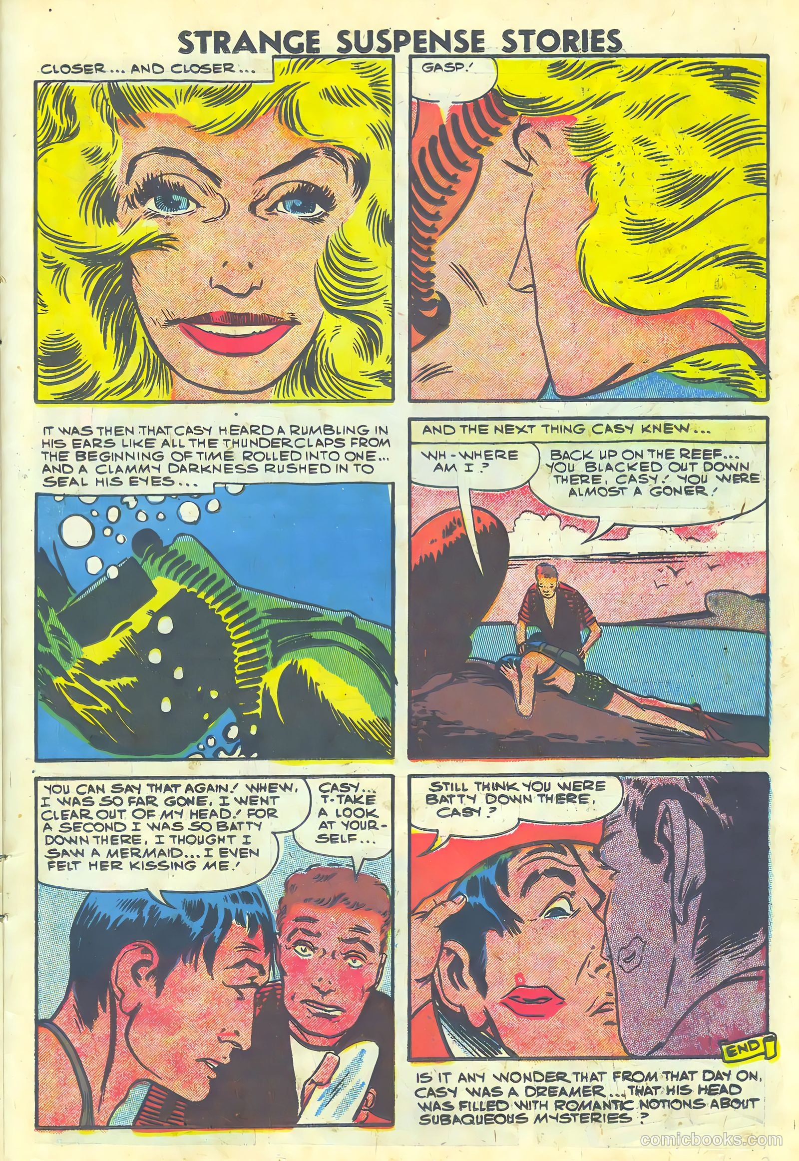 Strange Suspense Stories #40 (1959) — page 23 of 36