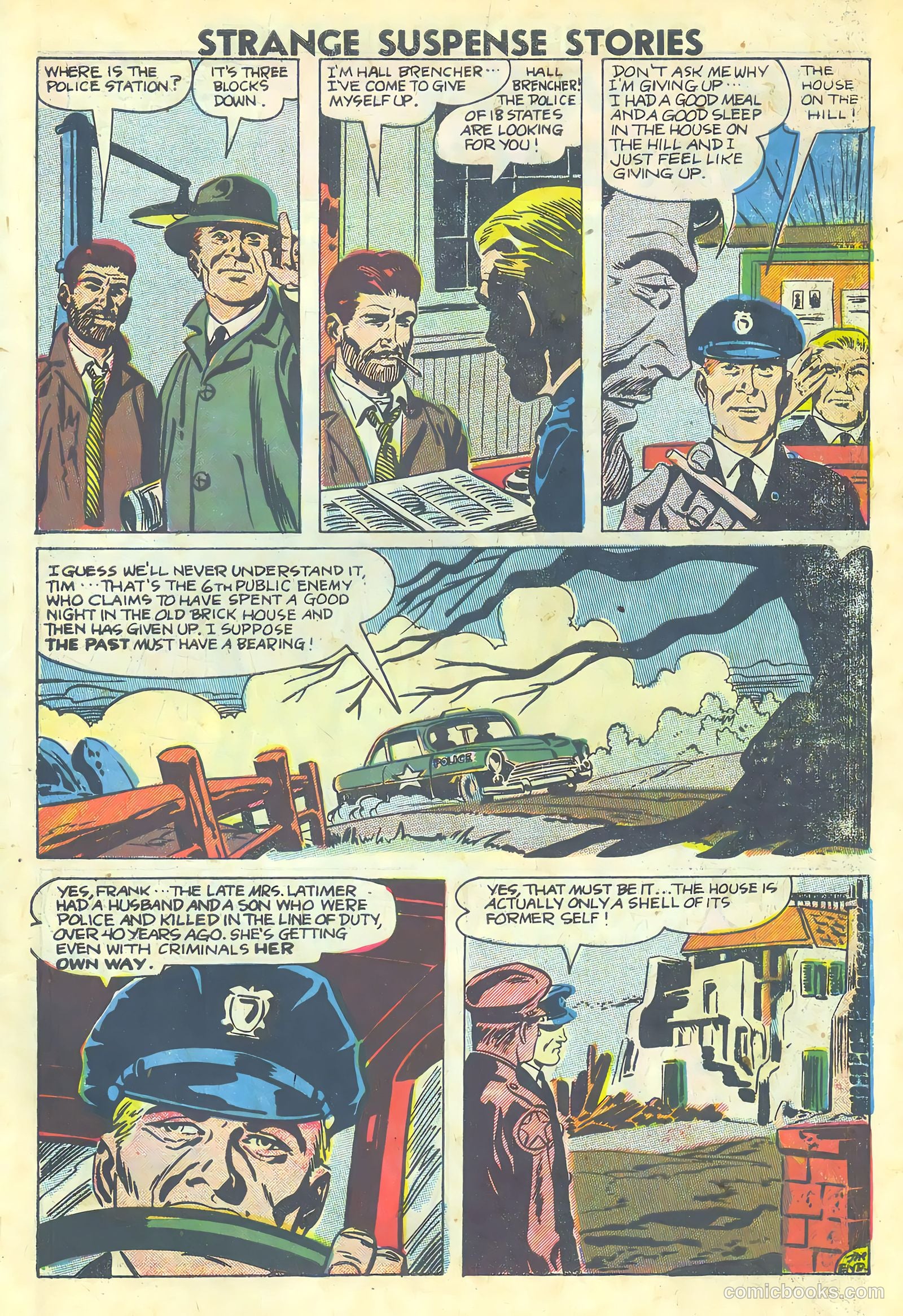 Strange Suspense Stories #40 (1959) — page 27 of 36