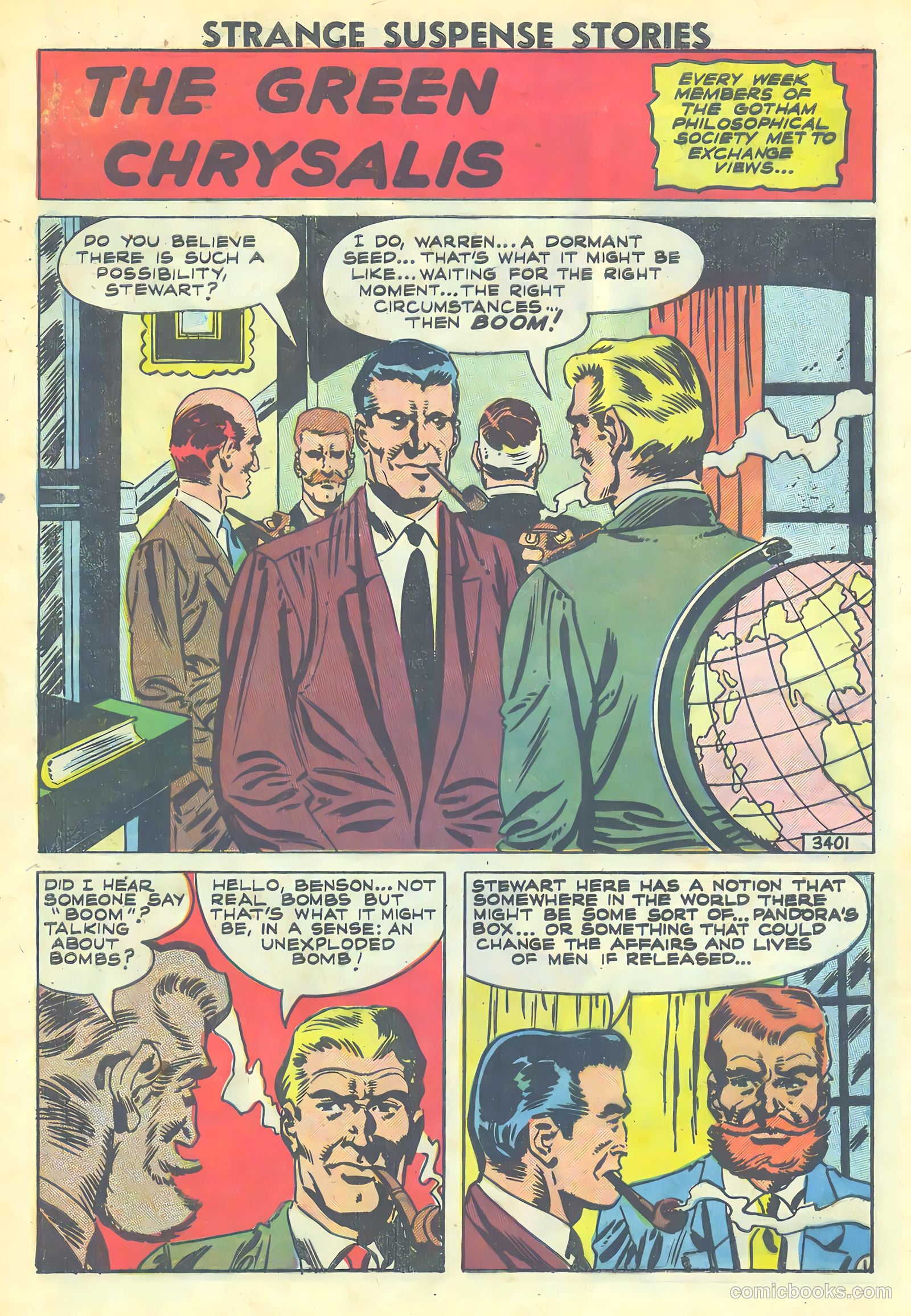 Strange Suspense Stories #40 (1959) — page 28 of 36