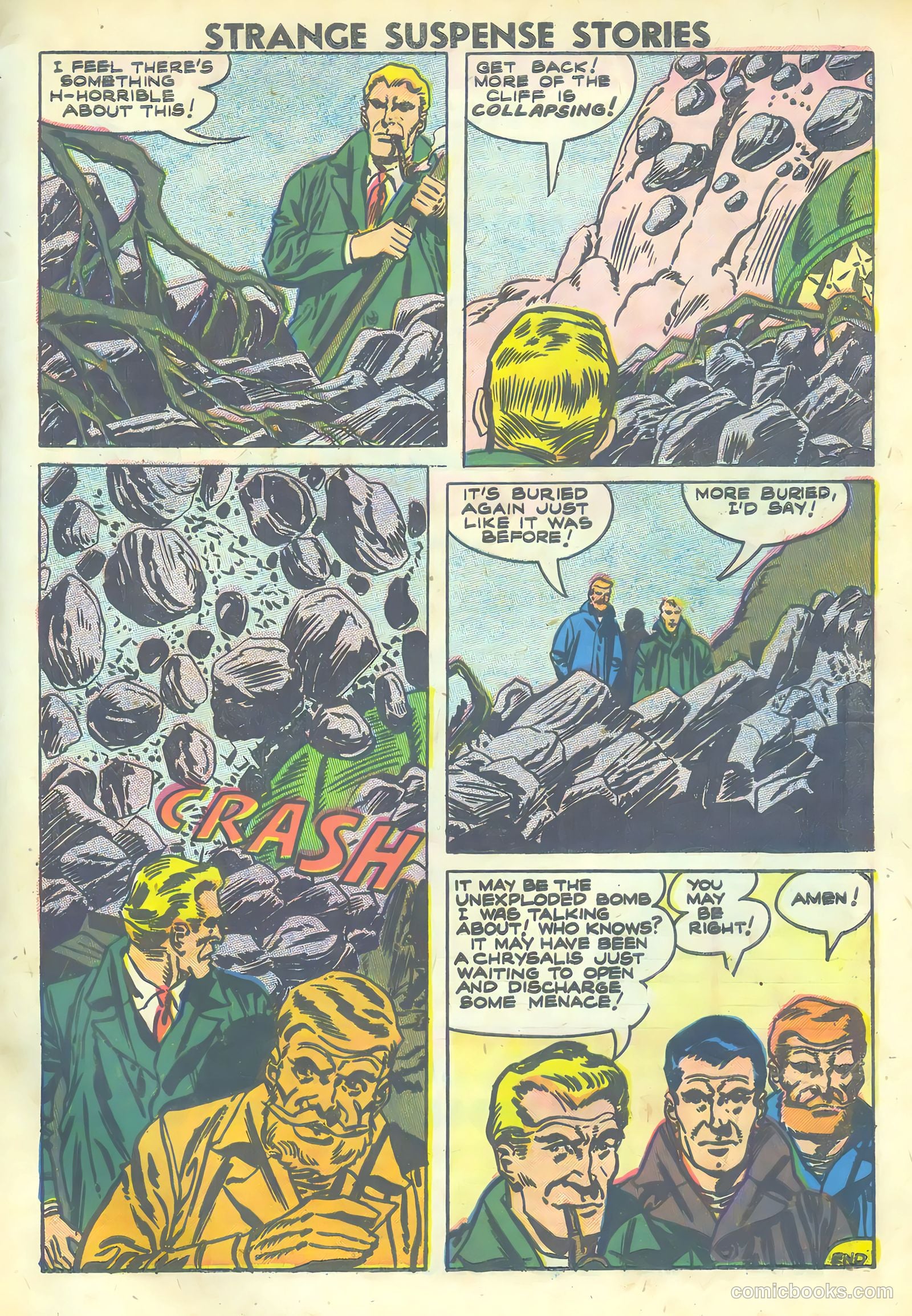 Strange Suspense Stories #40 (1959) — page 33 of 36