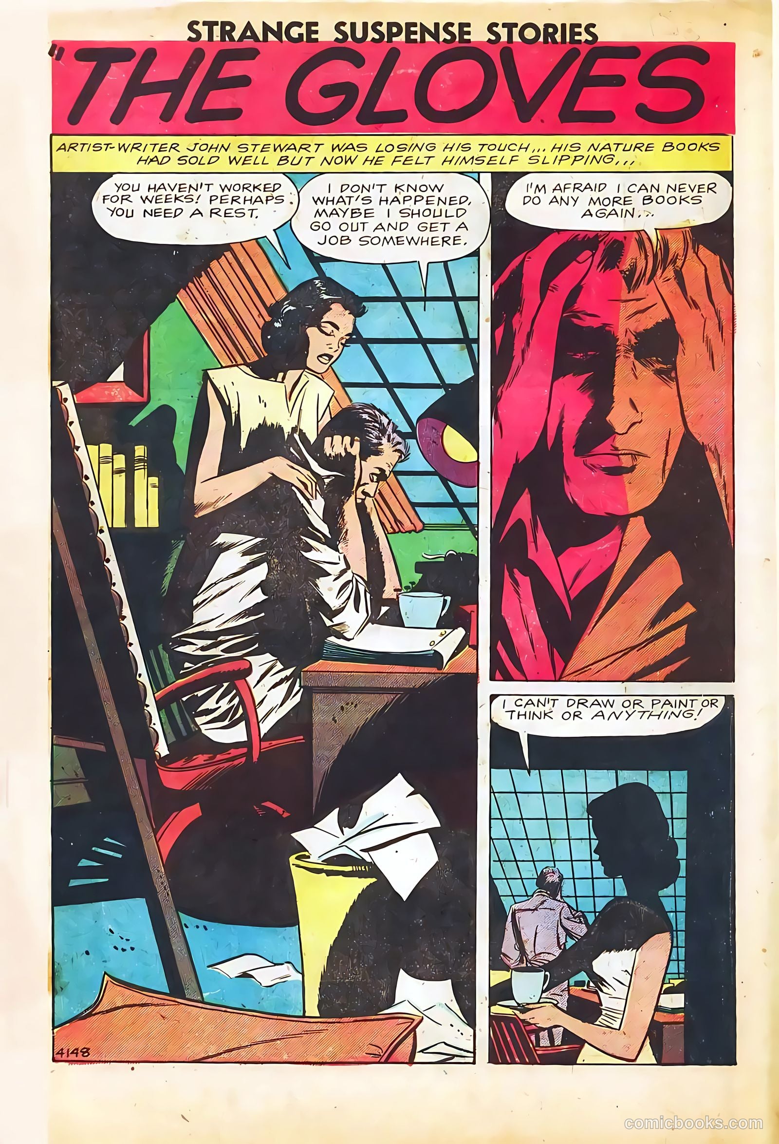 Strange Suspense Stories #41 (1959) — page 3 of 36