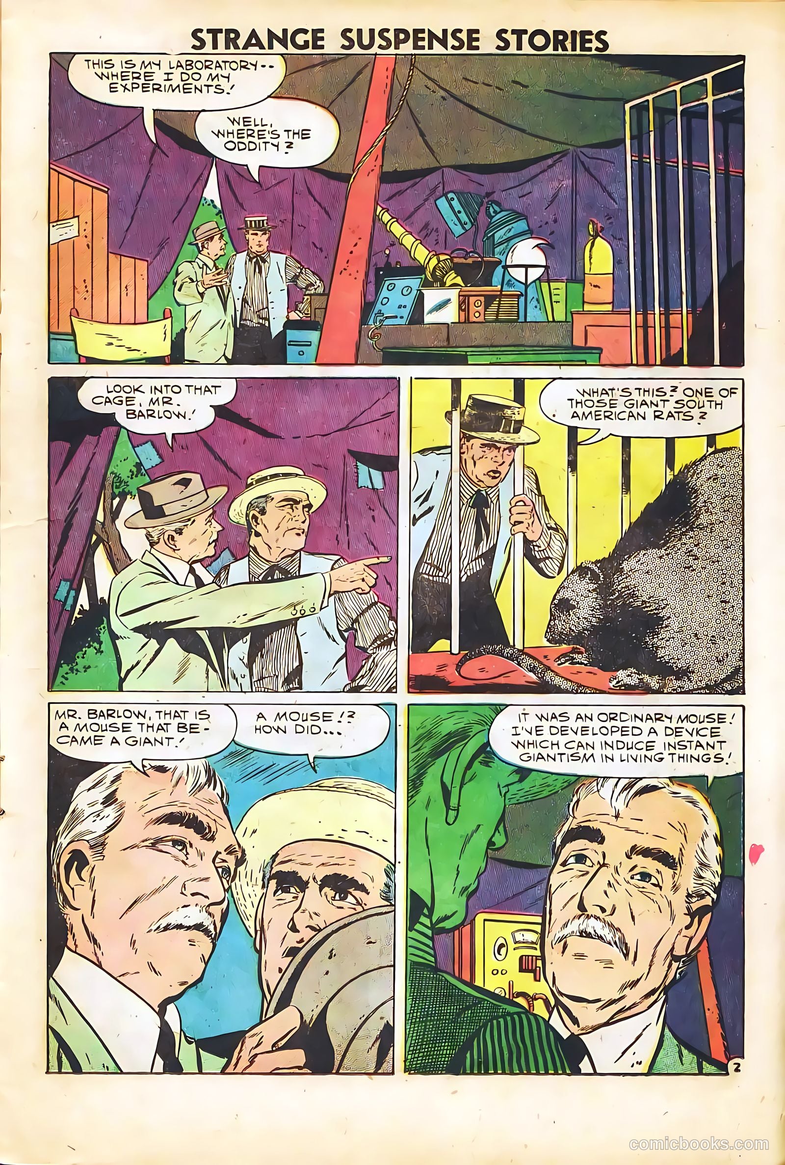 Strange Suspense Stories #41 (1959) — page 13 of 36