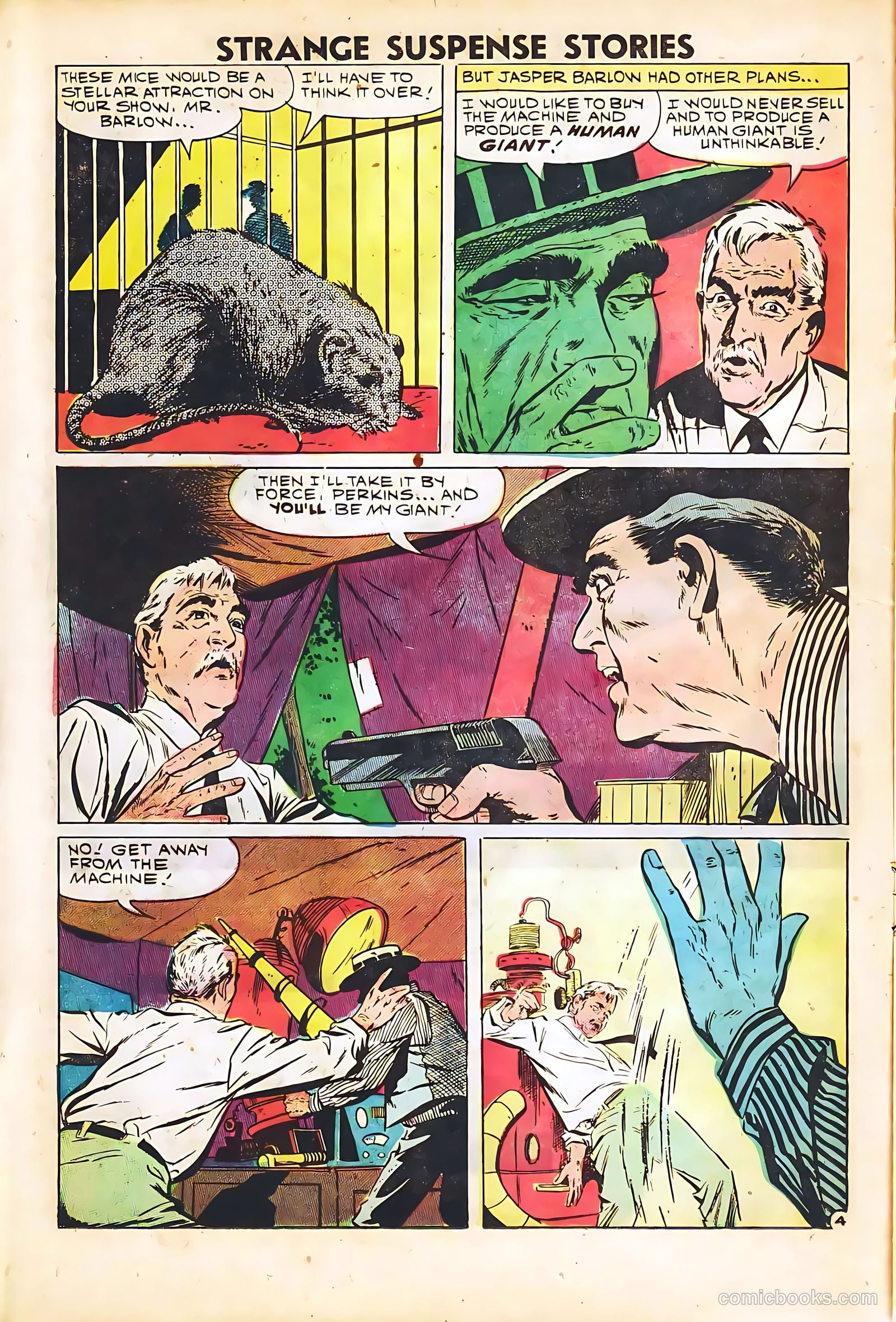 Strange Suspense Stories #41 (1959) — page 16 of 36