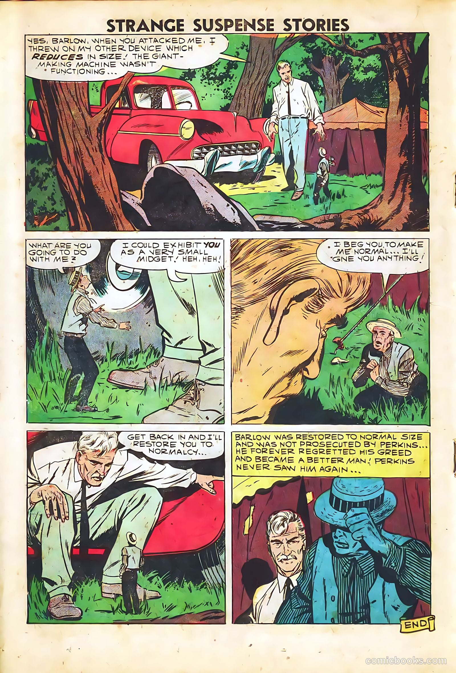 Strange Suspense Stories #41 (1959) — page 18 of 36