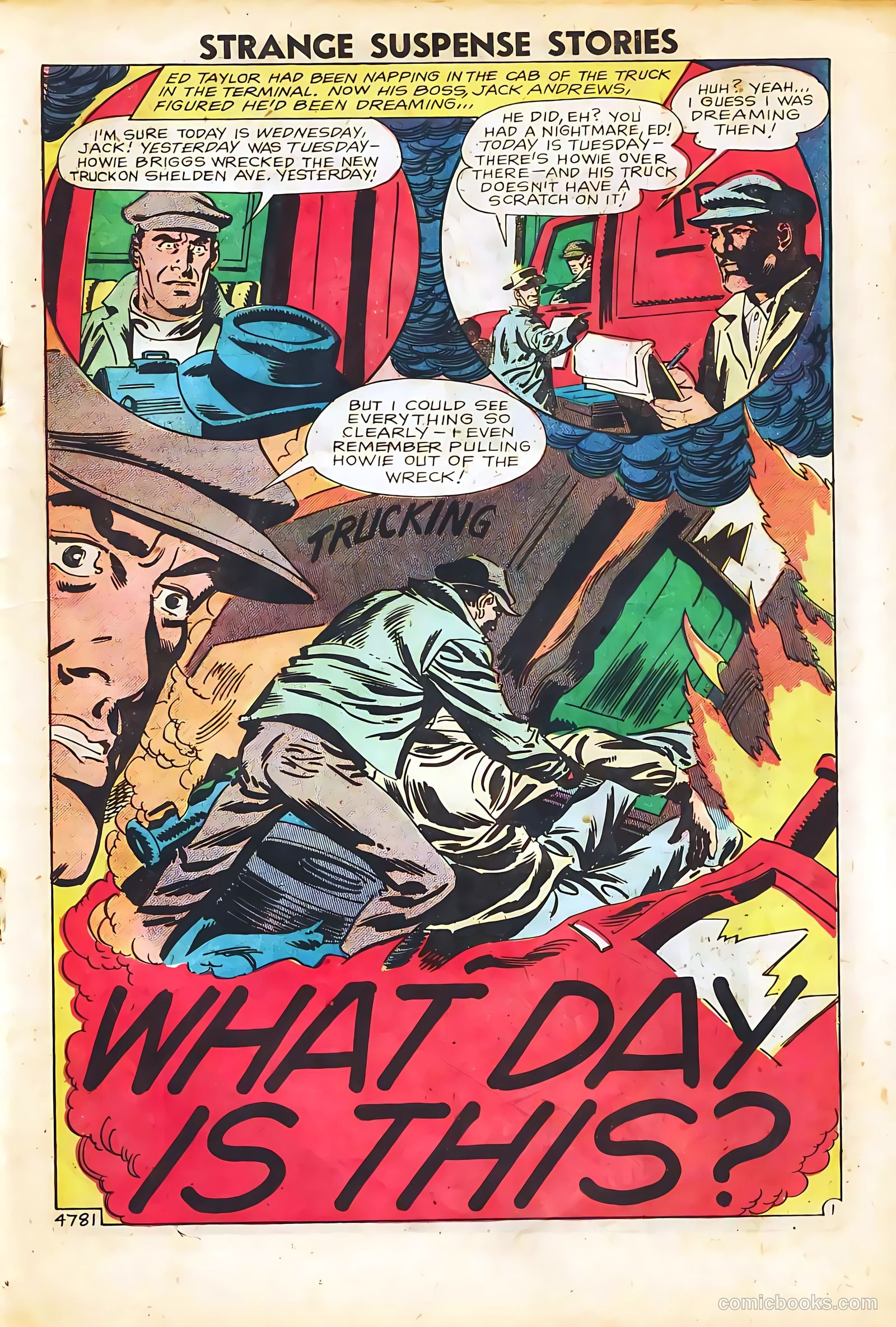 Strange Suspense Stories #41 (1959) — page 19 of 36