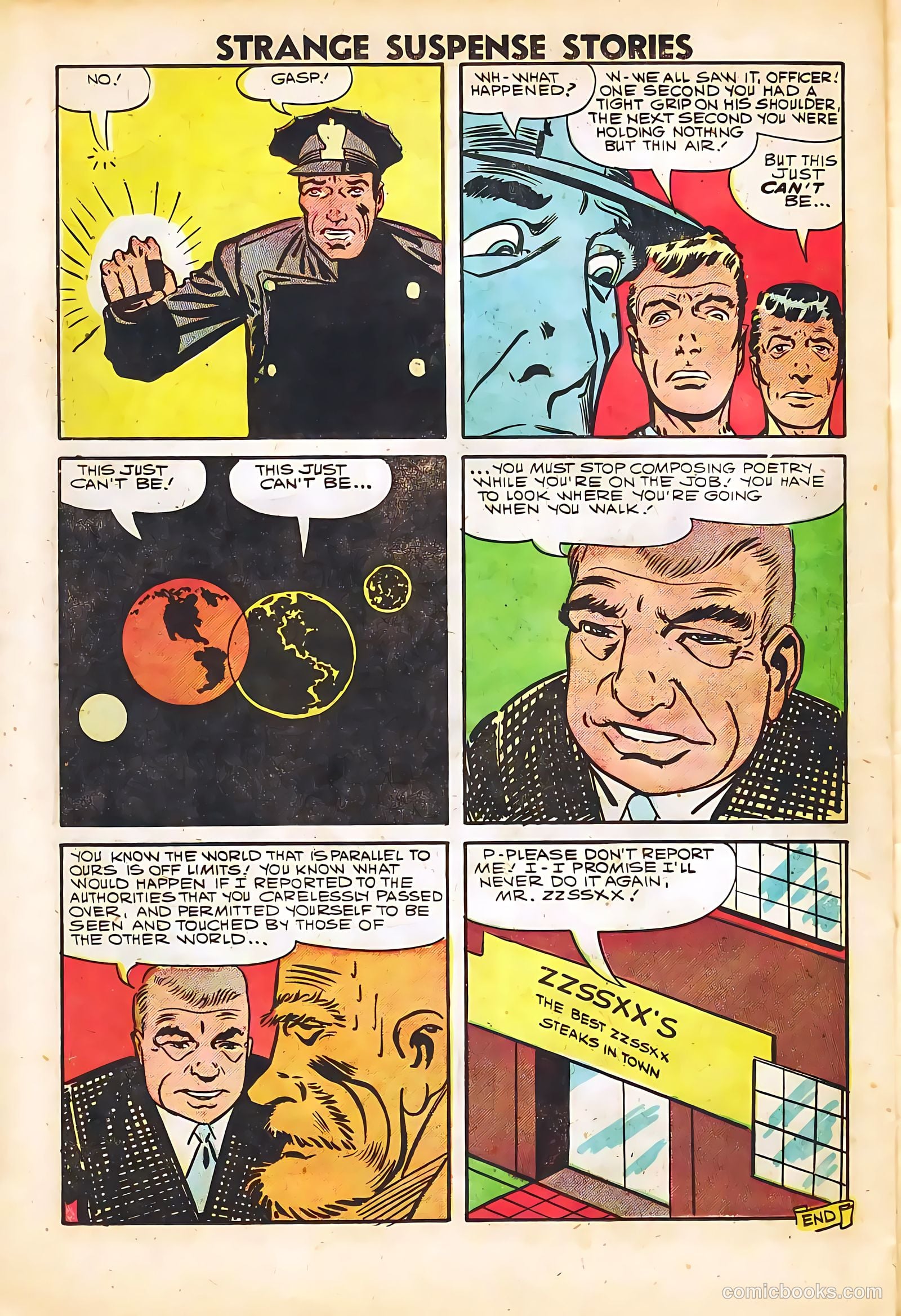 Strange Suspense Stories #41 (1959) — page 26 of 36