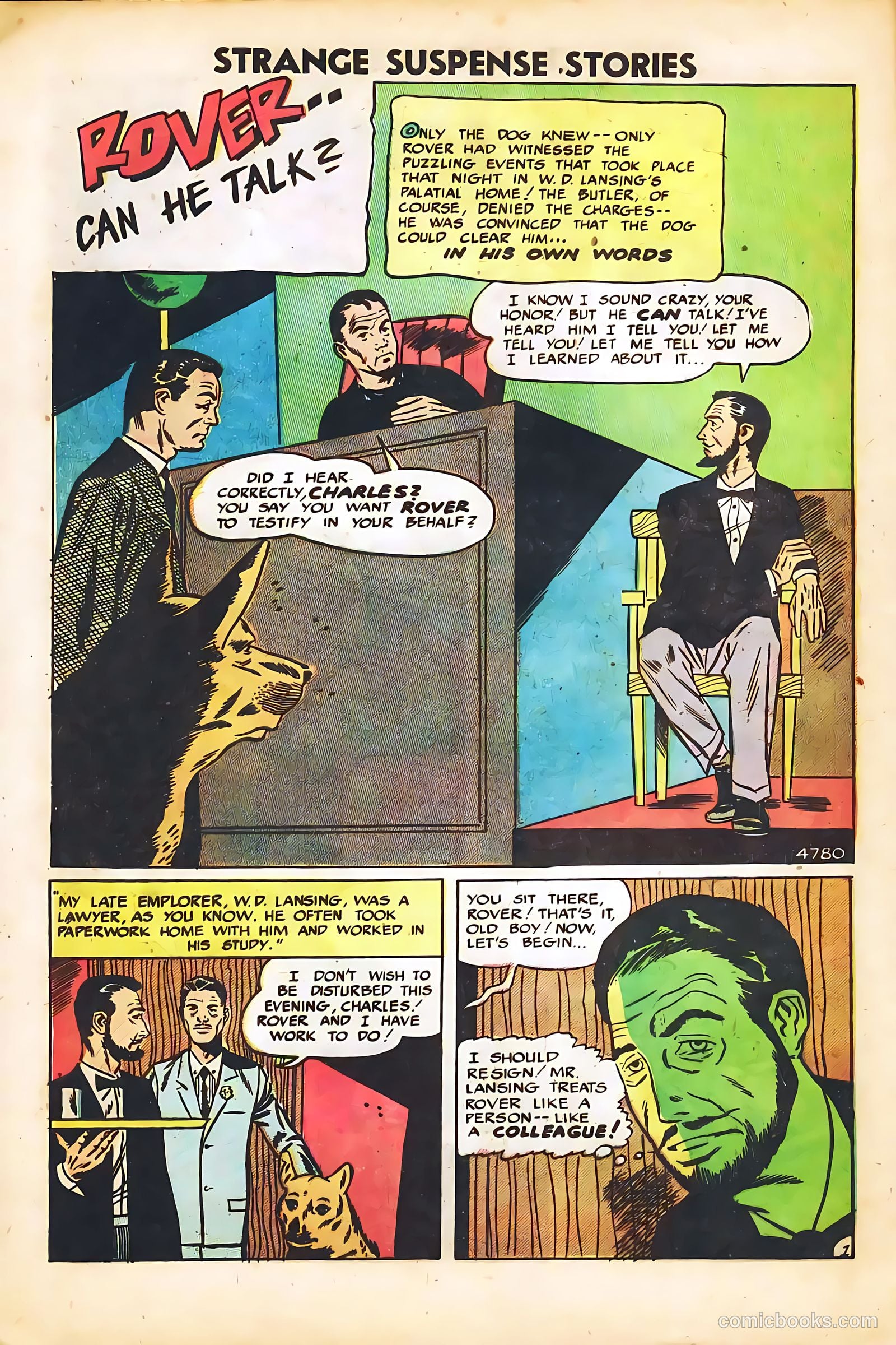 Strange Suspense Stories #41 (1959) — page 28 of 36
