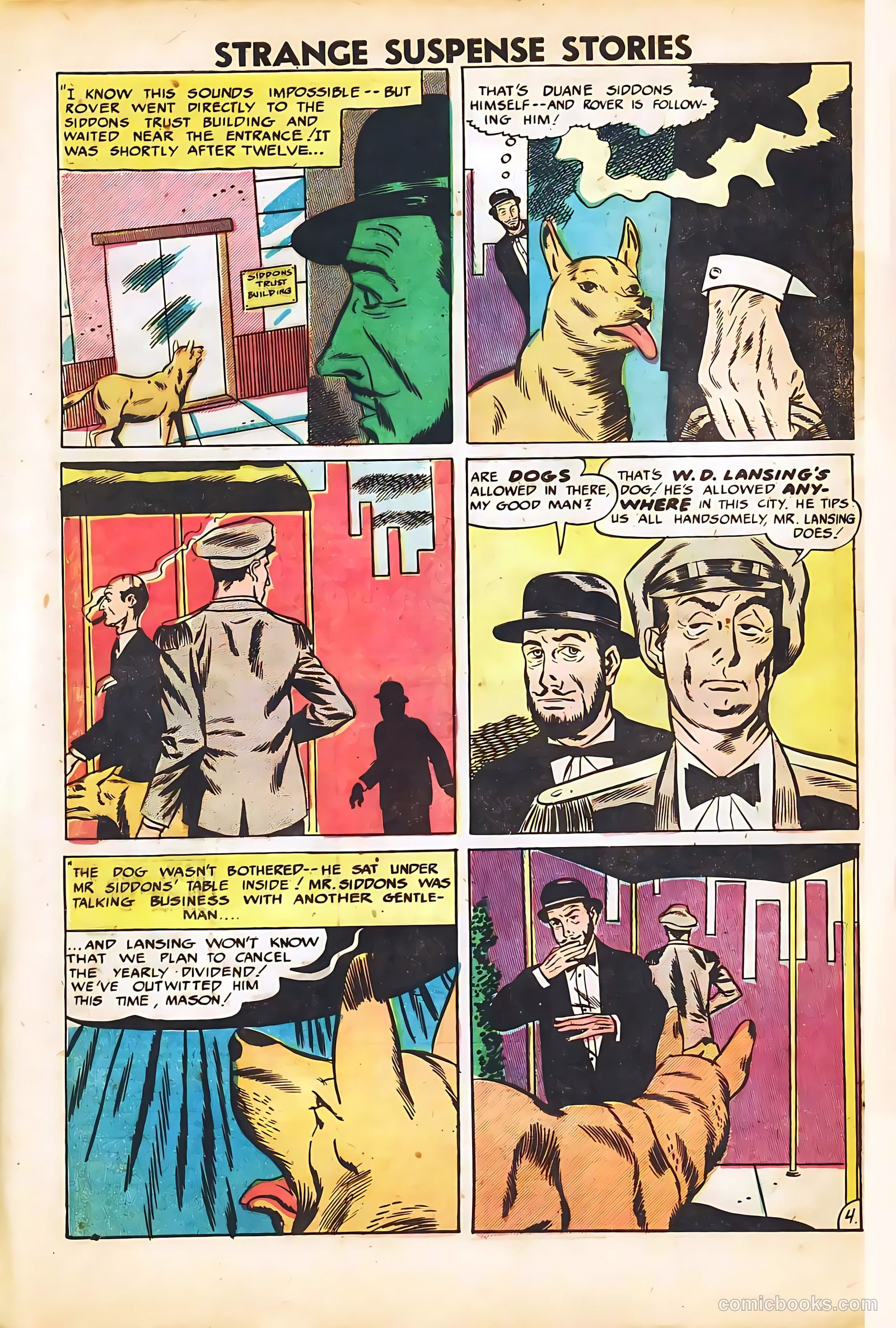 Strange Suspense Stories #41 (1959) — page 32 of 36