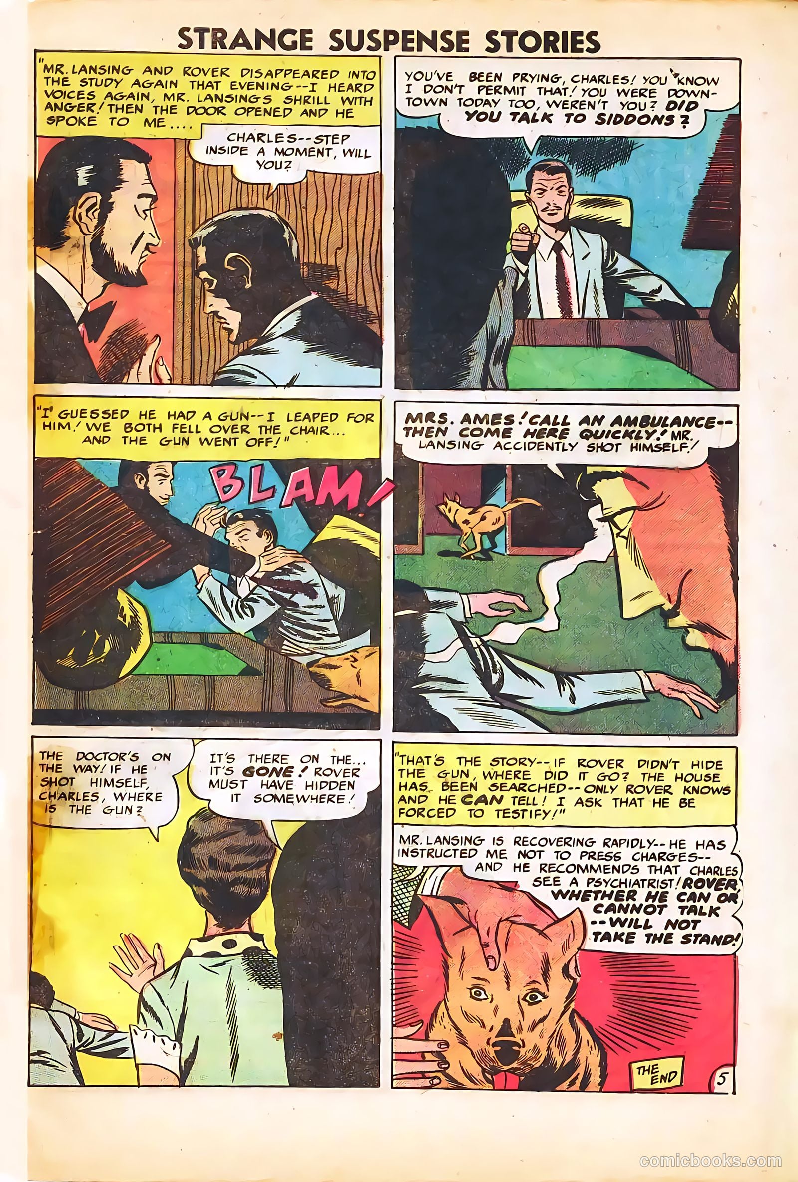 Strange Suspense Stories #41 (1959) — page 33 of 36
