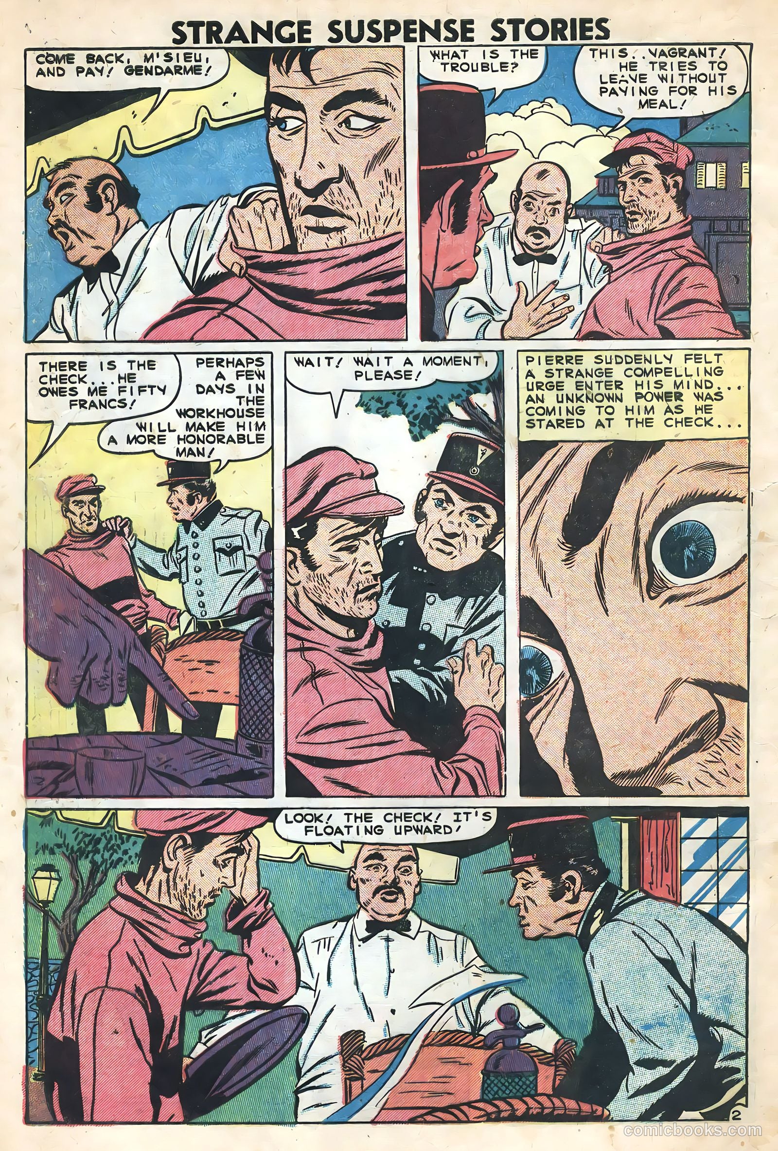 Strange Suspense Stories #42 (1959) — page 4 of 36