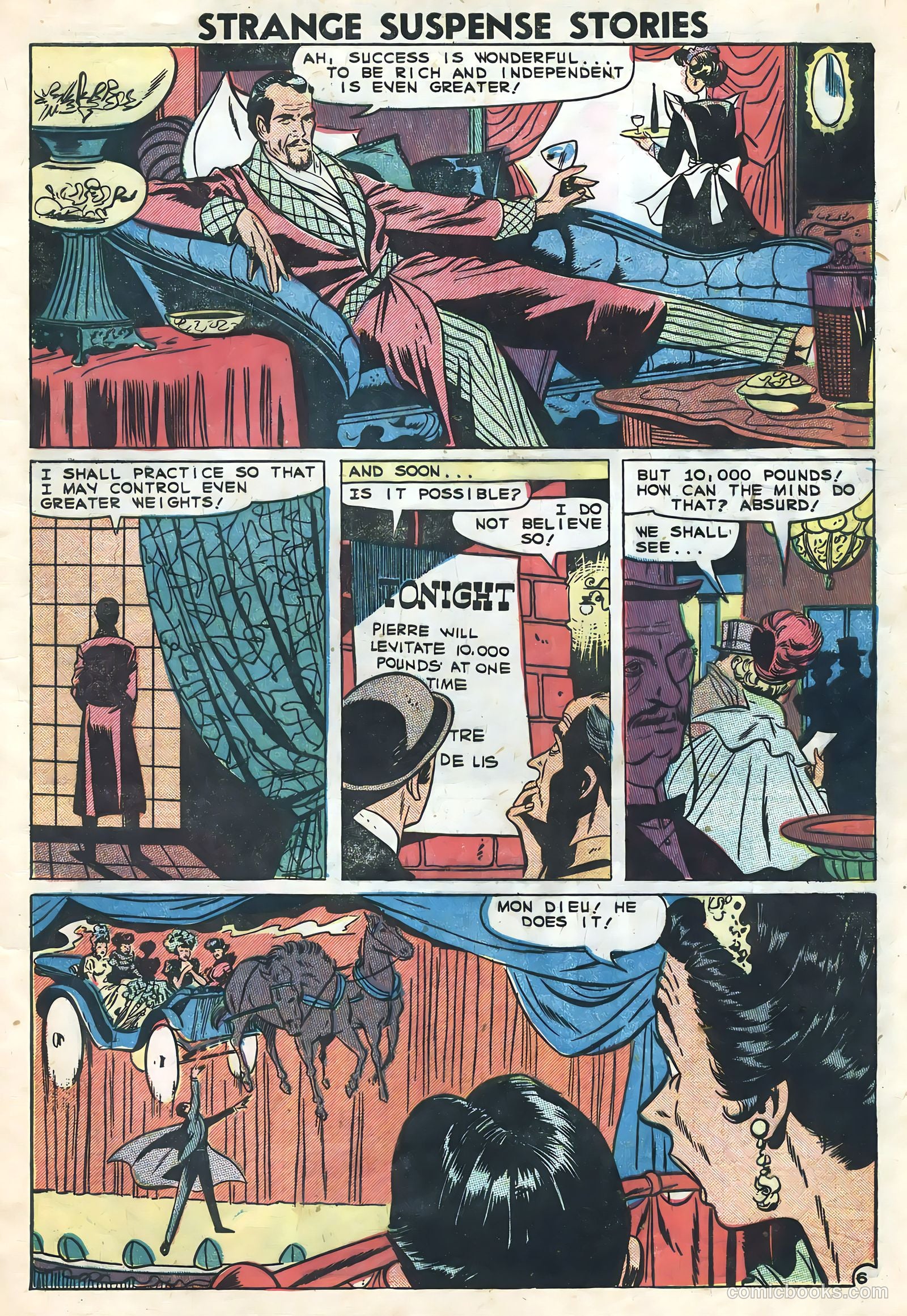 Strange Suspense Stories #42 (1959) — page 9 of 36