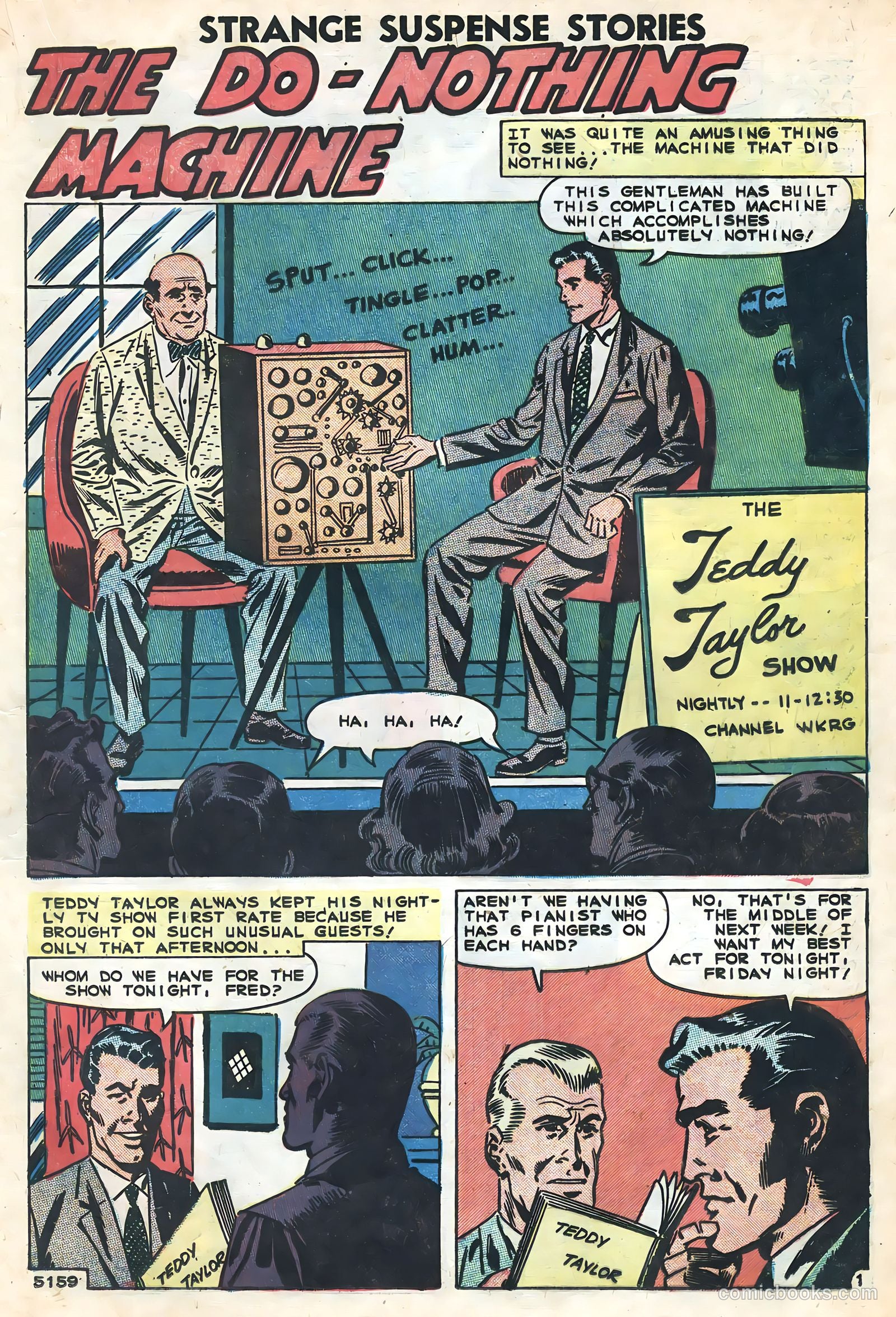 Strange Suspense Stories #42 (1959) — page 17 of 36