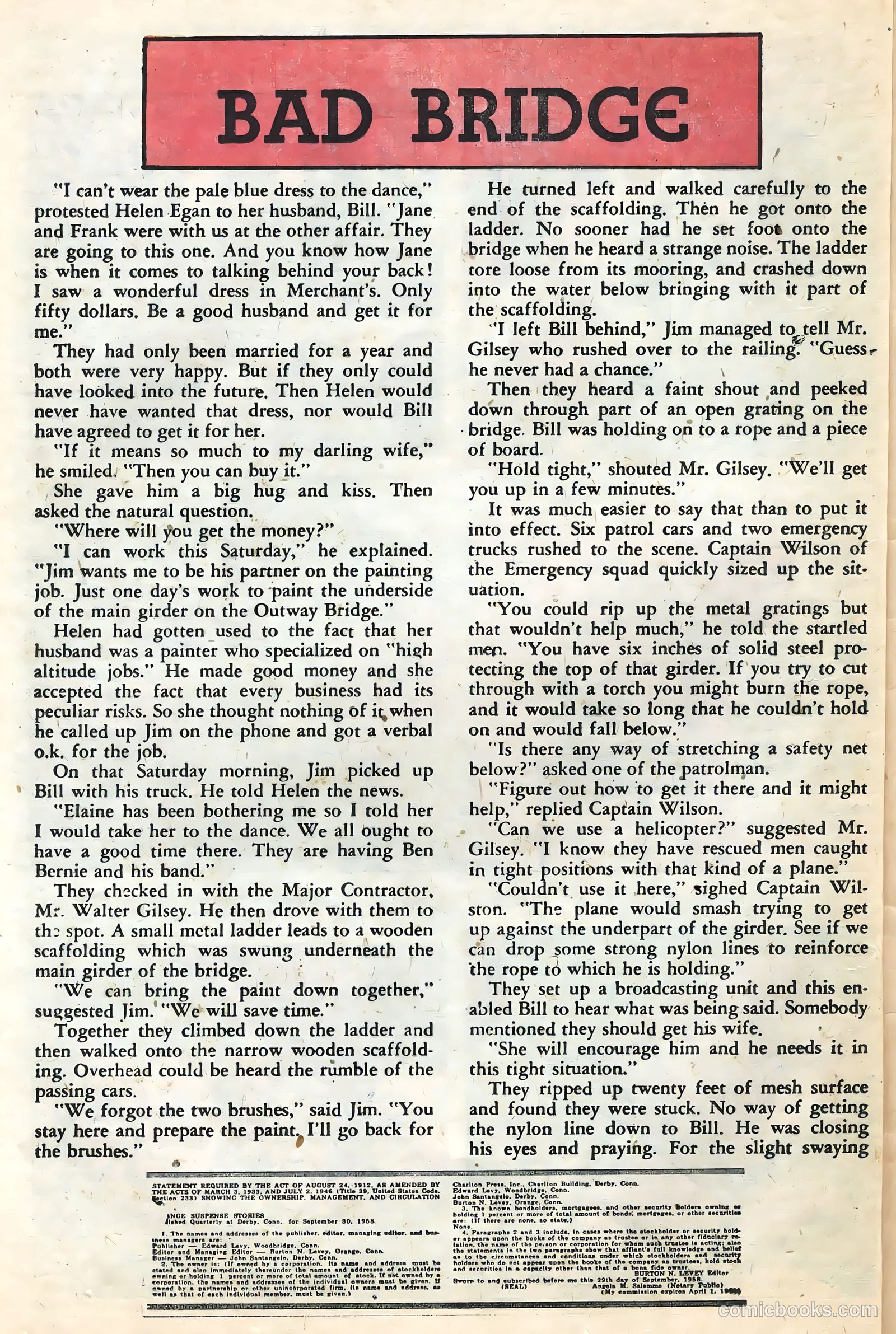 Strange Suspense Stories #42 (1959) — page 24 of 36